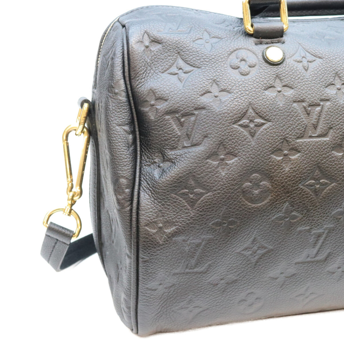 Louis Vuitton Black Monogram Empreinte Boston Bag (Pre-Owned)