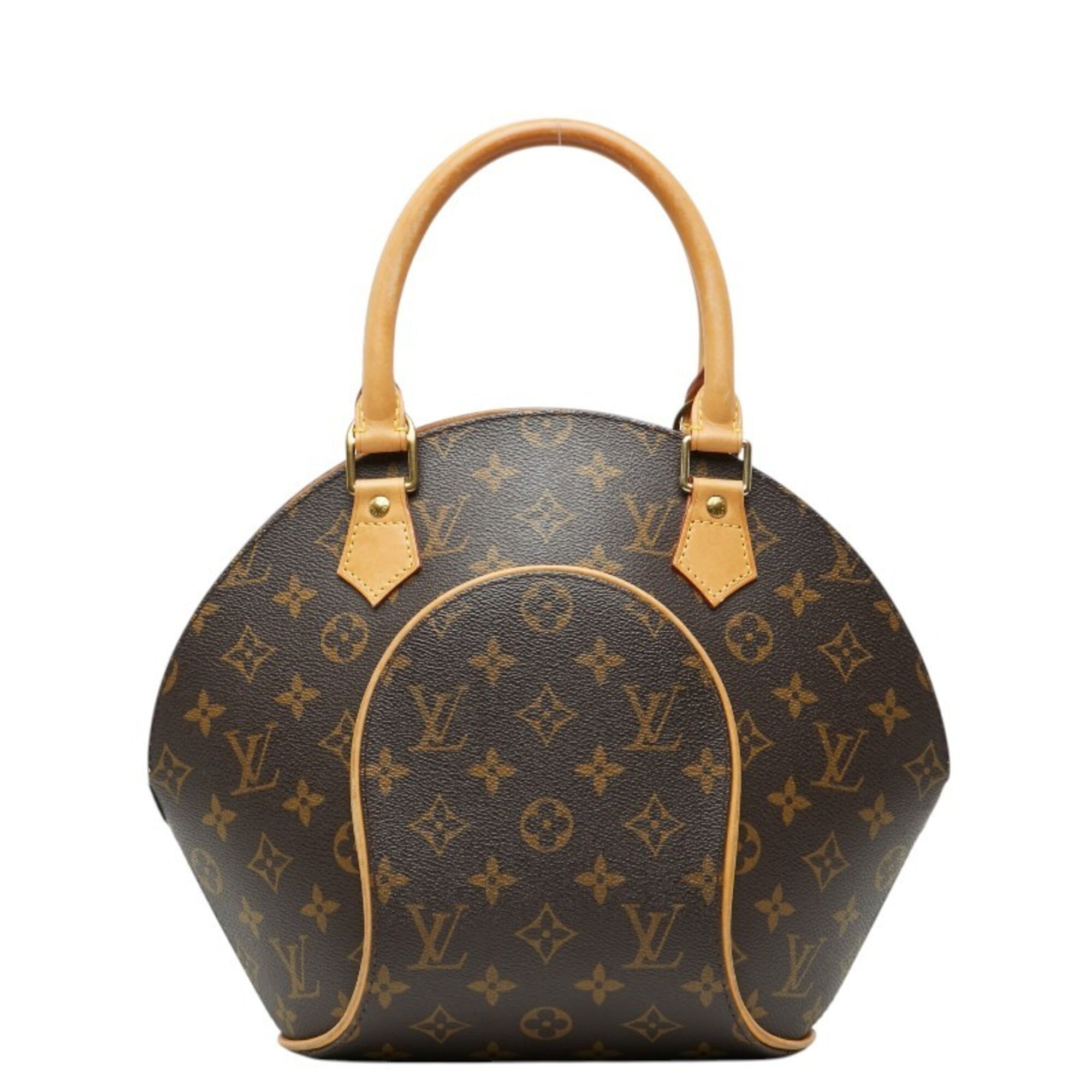 Louis Vuitton Monogram Brown Pvc Leather Handbag (Pre-Owned)
