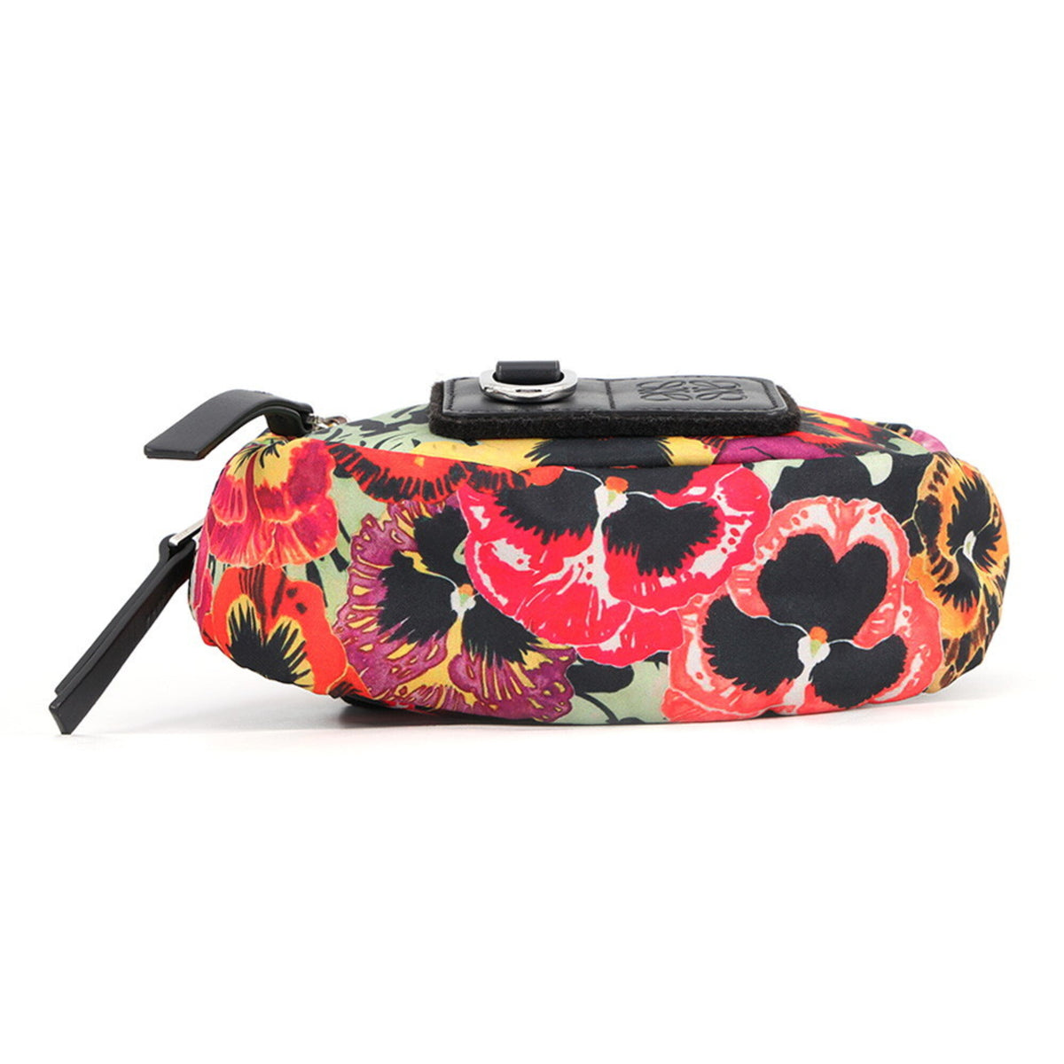 Loewe Black Multi-Color Nylon Leather Sling Bag (Pre-Owned)