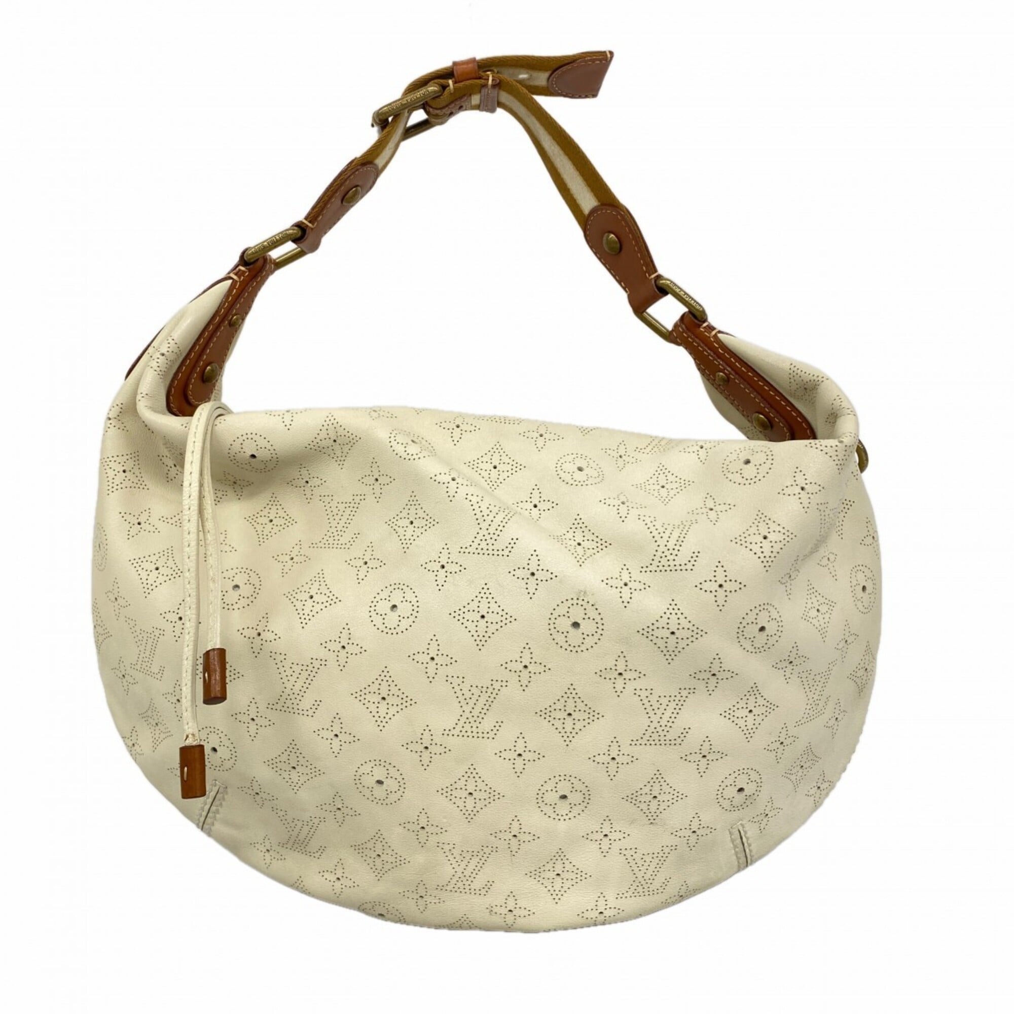 Louis Vuitton Blanc Shoulder Bag (Pre-Owned)