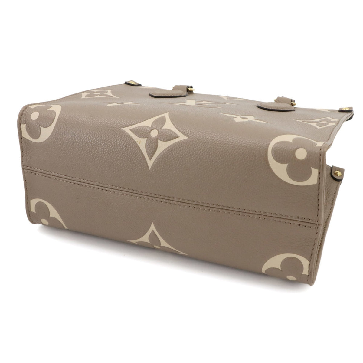 Louis Vuitton Tourterelle Monogram Empreinte Leather Handbag Tote Bag (Pre-Owned)