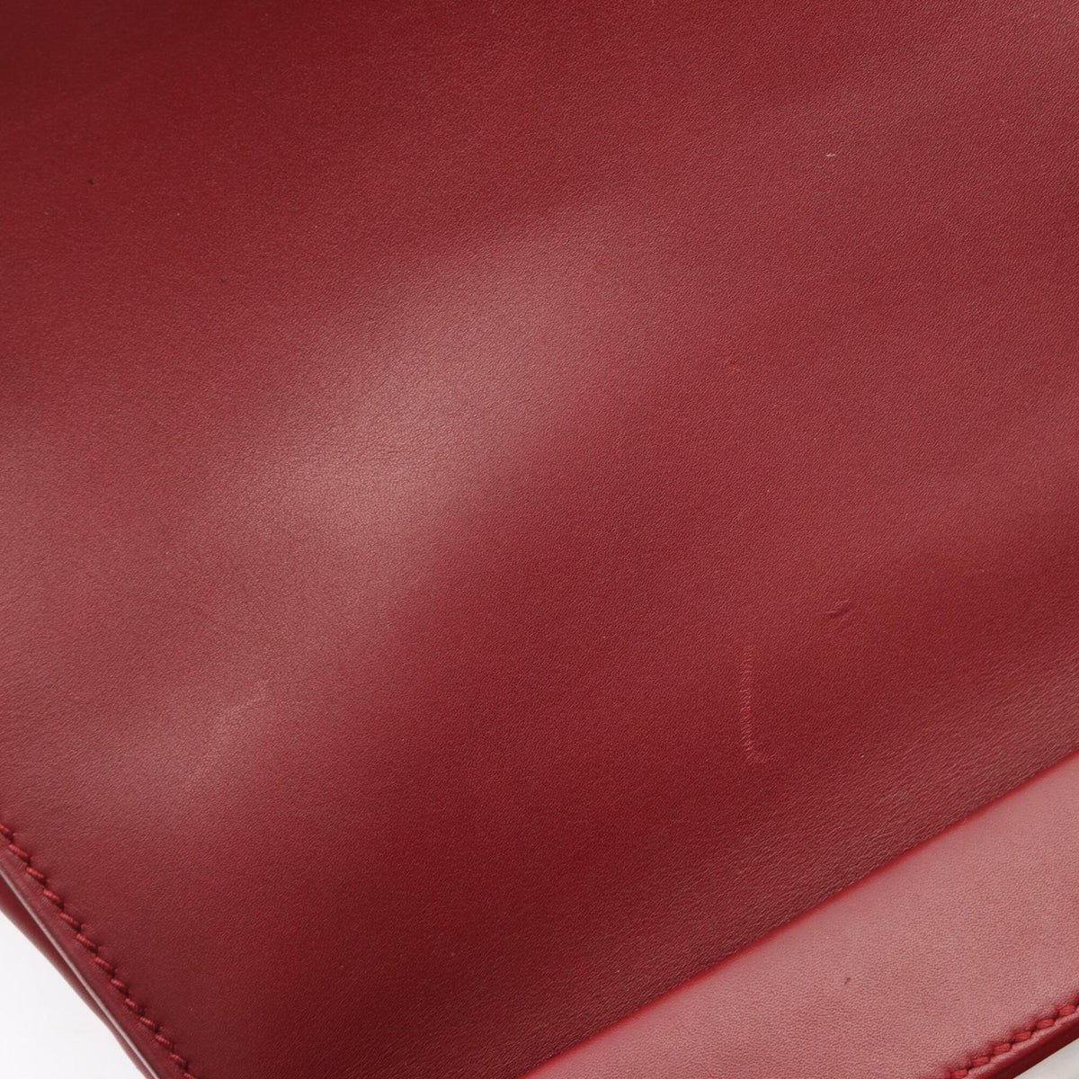 Gucci Bordeaux Leather Handbag (Pre-Owned)