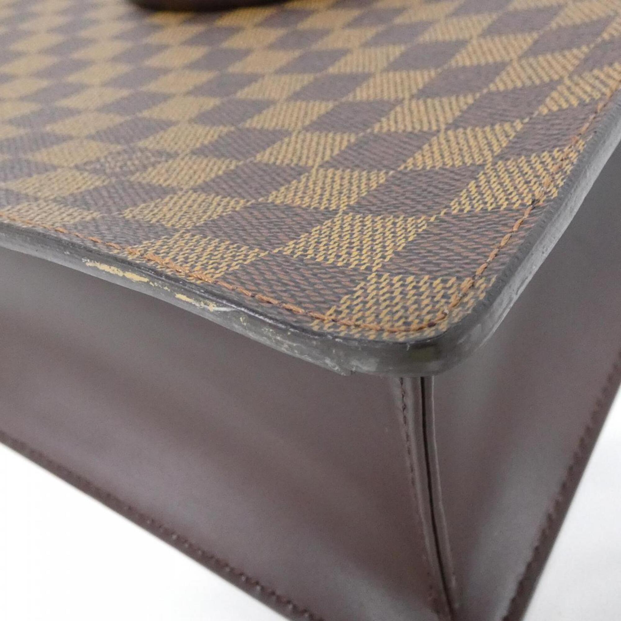 Louis Vuitton Ebene Coated Canvas Handbag (Pre-Owned)