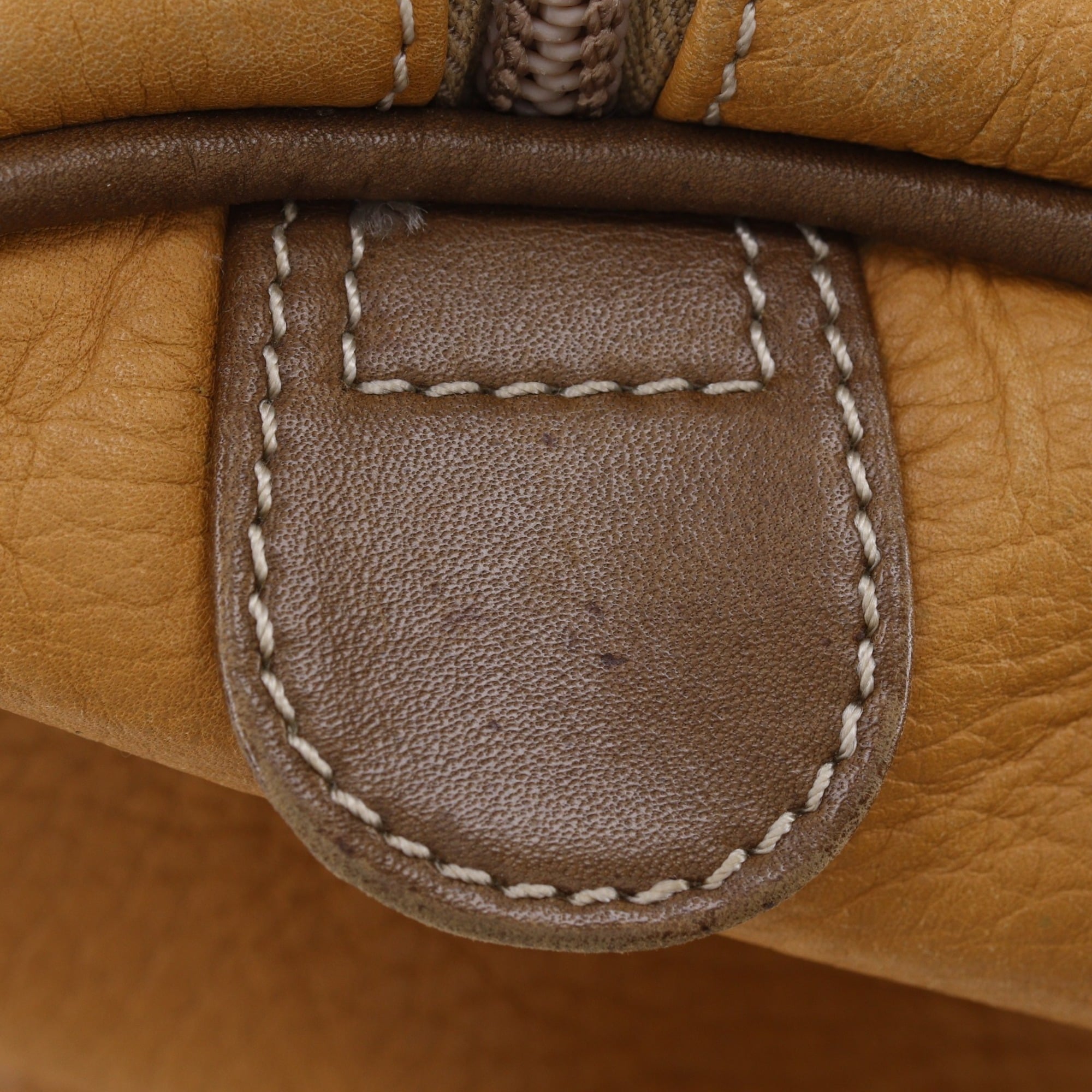 Loewe Brown Leather Boston Bag Handbag (Pre-Owned)
