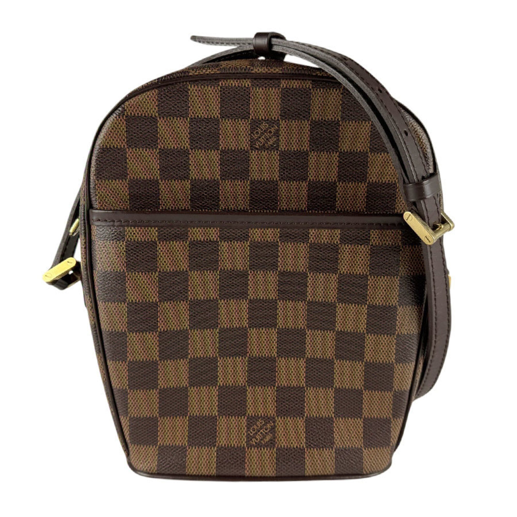 Louis Vuitton Damier Canvas Ebene Damier Canvas Shoulder Bag (Pre-Owned)
