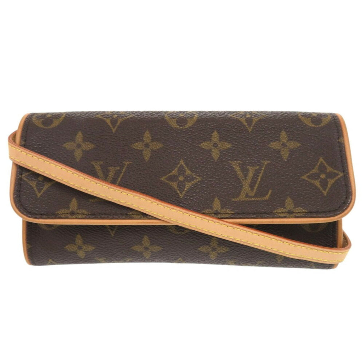 Louis Vuitton Brown Monogram Monogram Pochette Shoulder Bag (Pre-Owned)