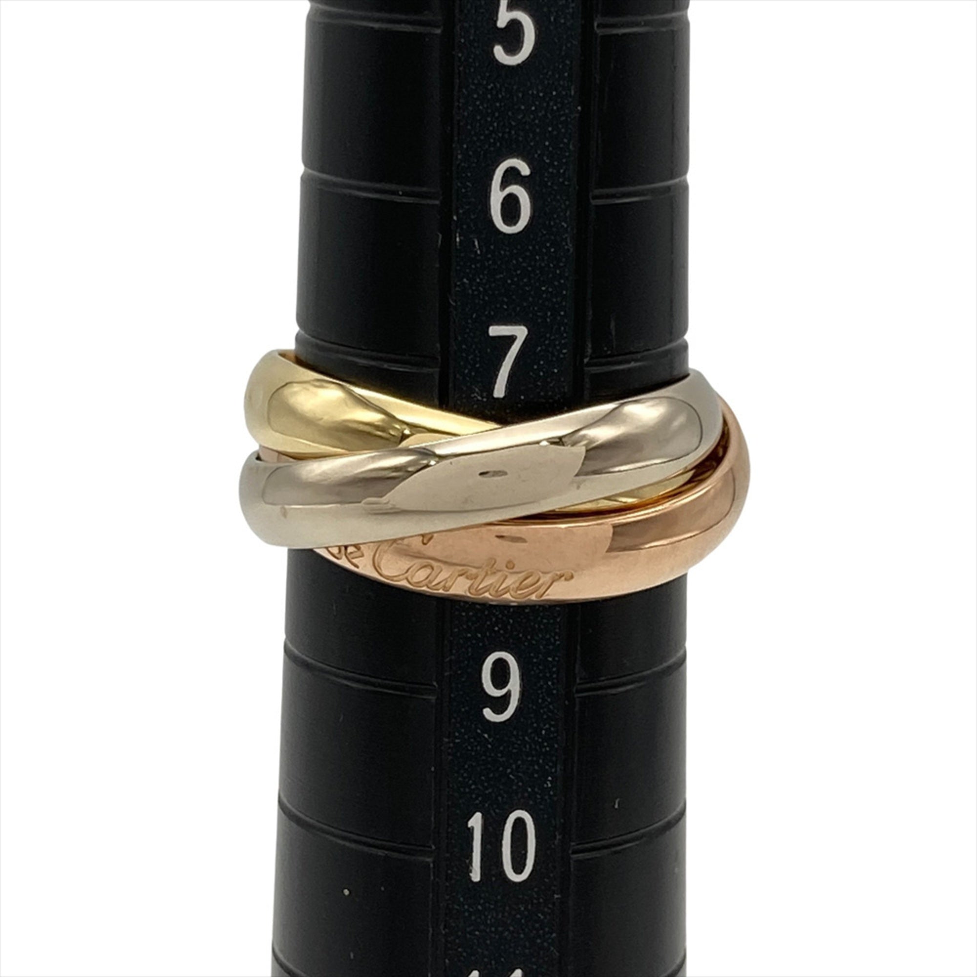 Cartier Yellow Gold (18K) Pink Gold (18K) White Gold (18K) Band Ring (Pre-Owned)