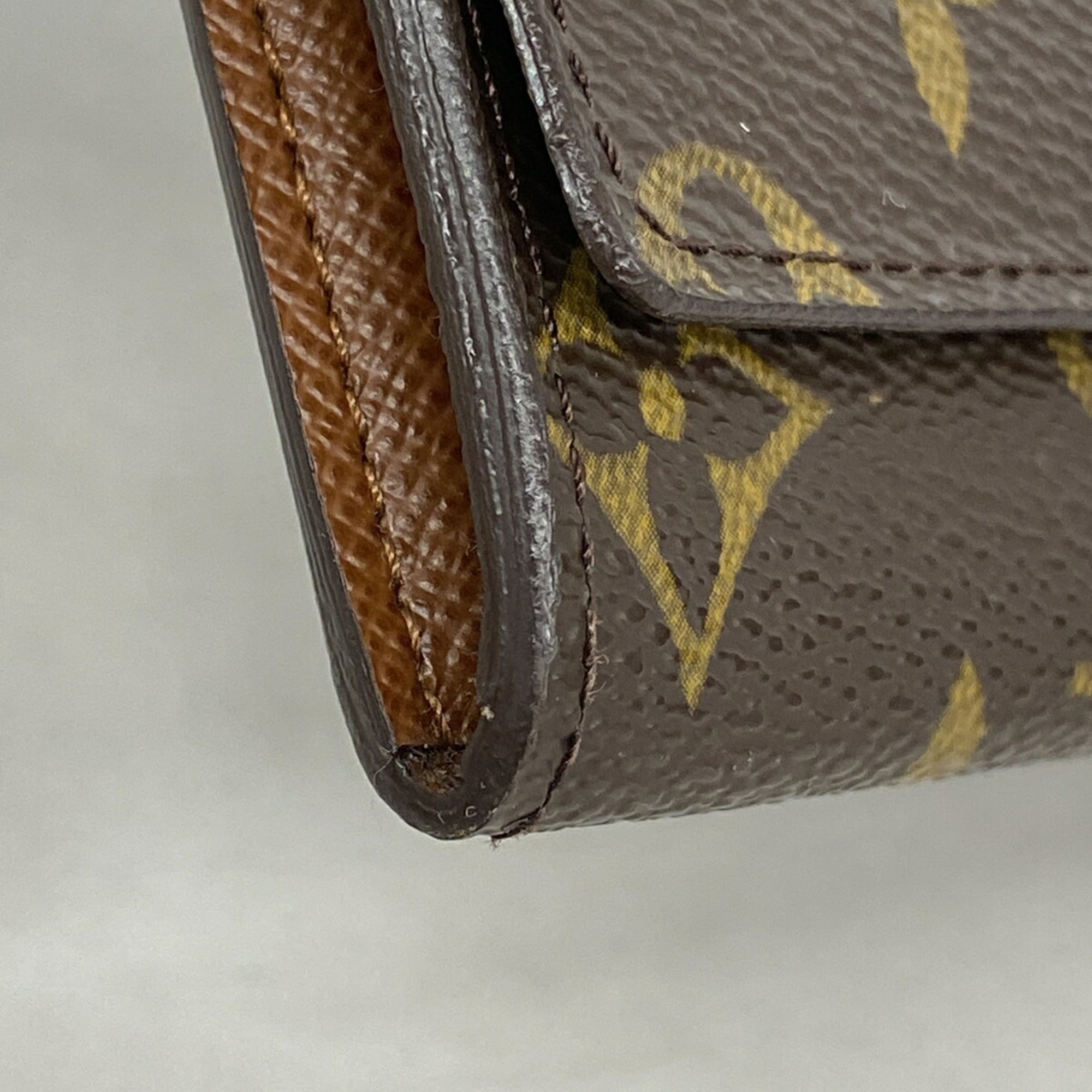 Louis Vuitton Brown Long Bill Wallet (Bi-Fold) (Pre-Owned)