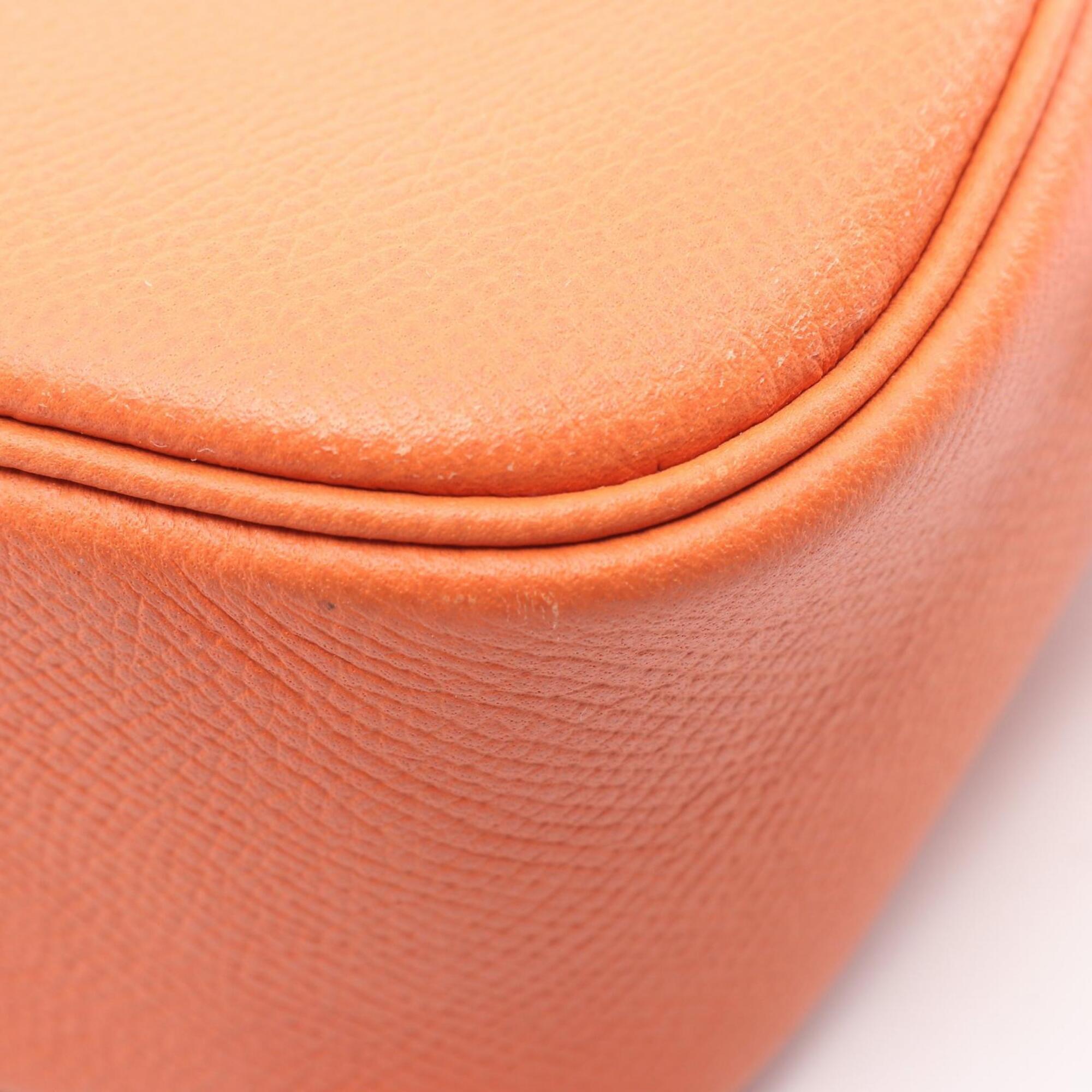 Hermes Orange Epsom Leather Leather Handbag (Pre-Owned)