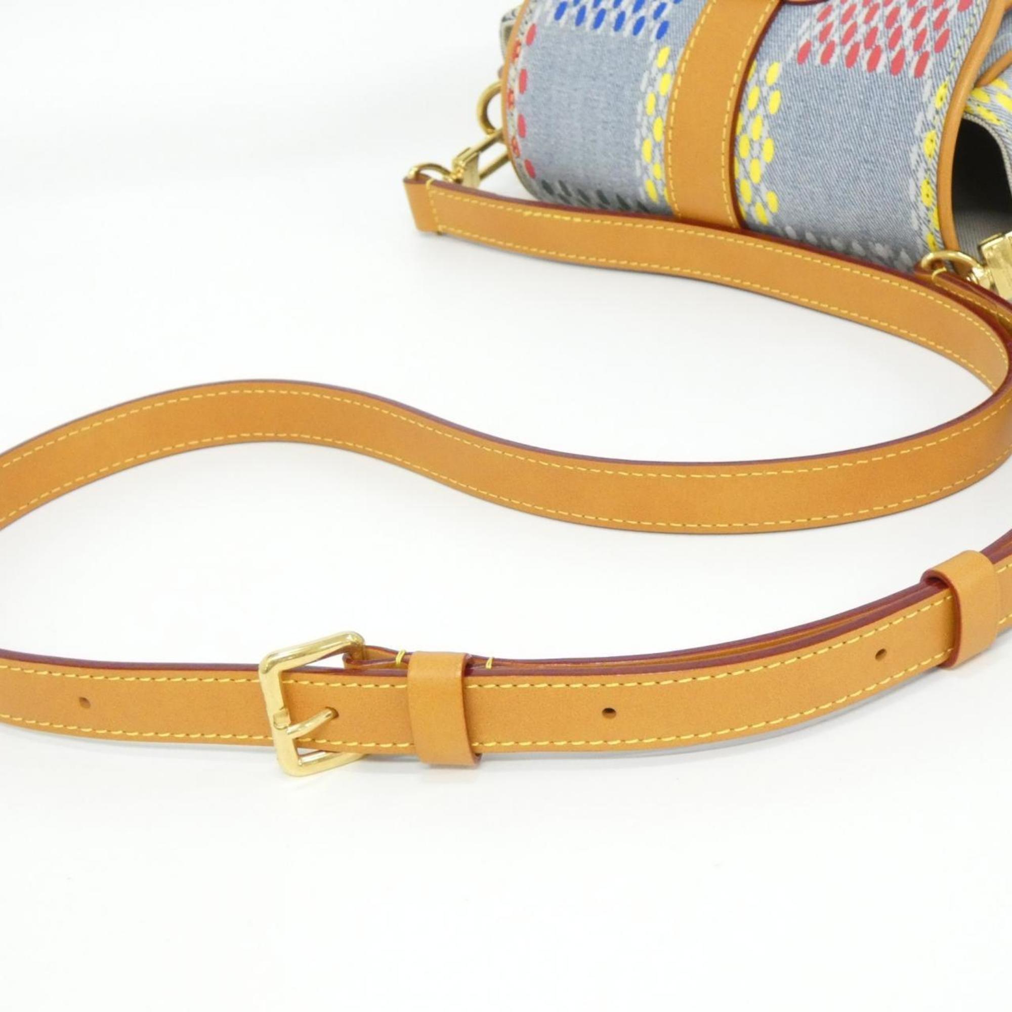 Louis Vuitton Multi-Color Denim Shoulder Bag (Pre-Owned)