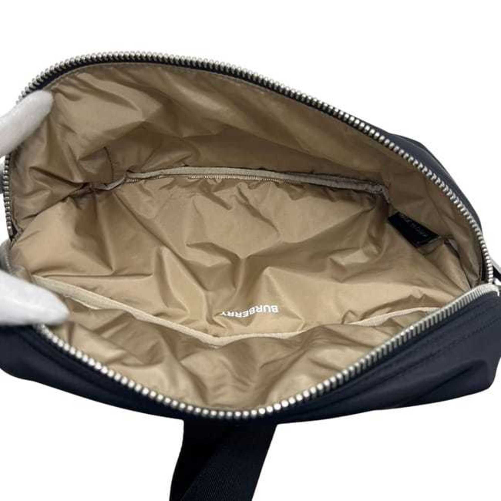 Burberry Black Nylon Shoulder Bag Sling Bag (Pre-Owned)