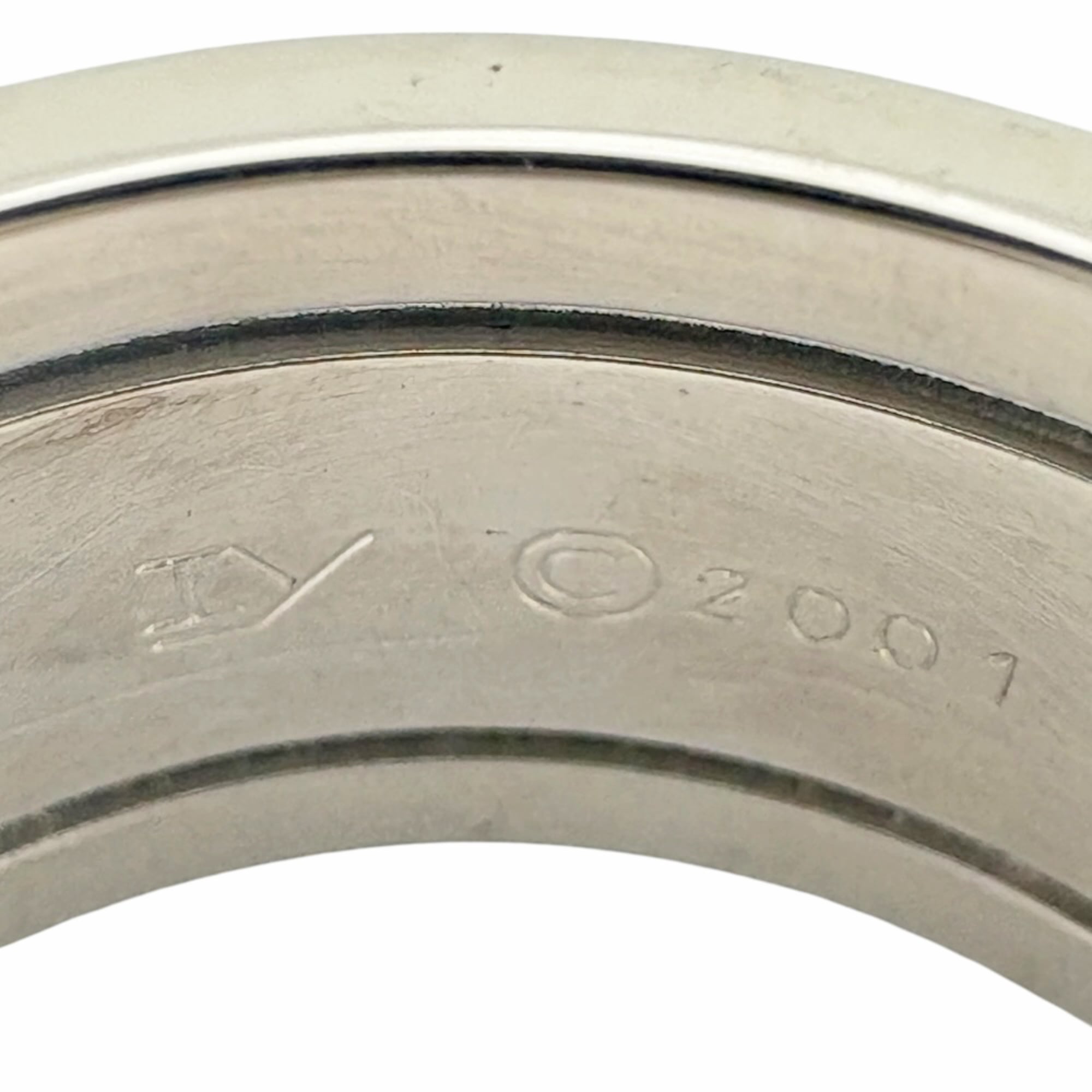 Cartier Silver White Gold (18K) Band Ring (Pre-Owned)