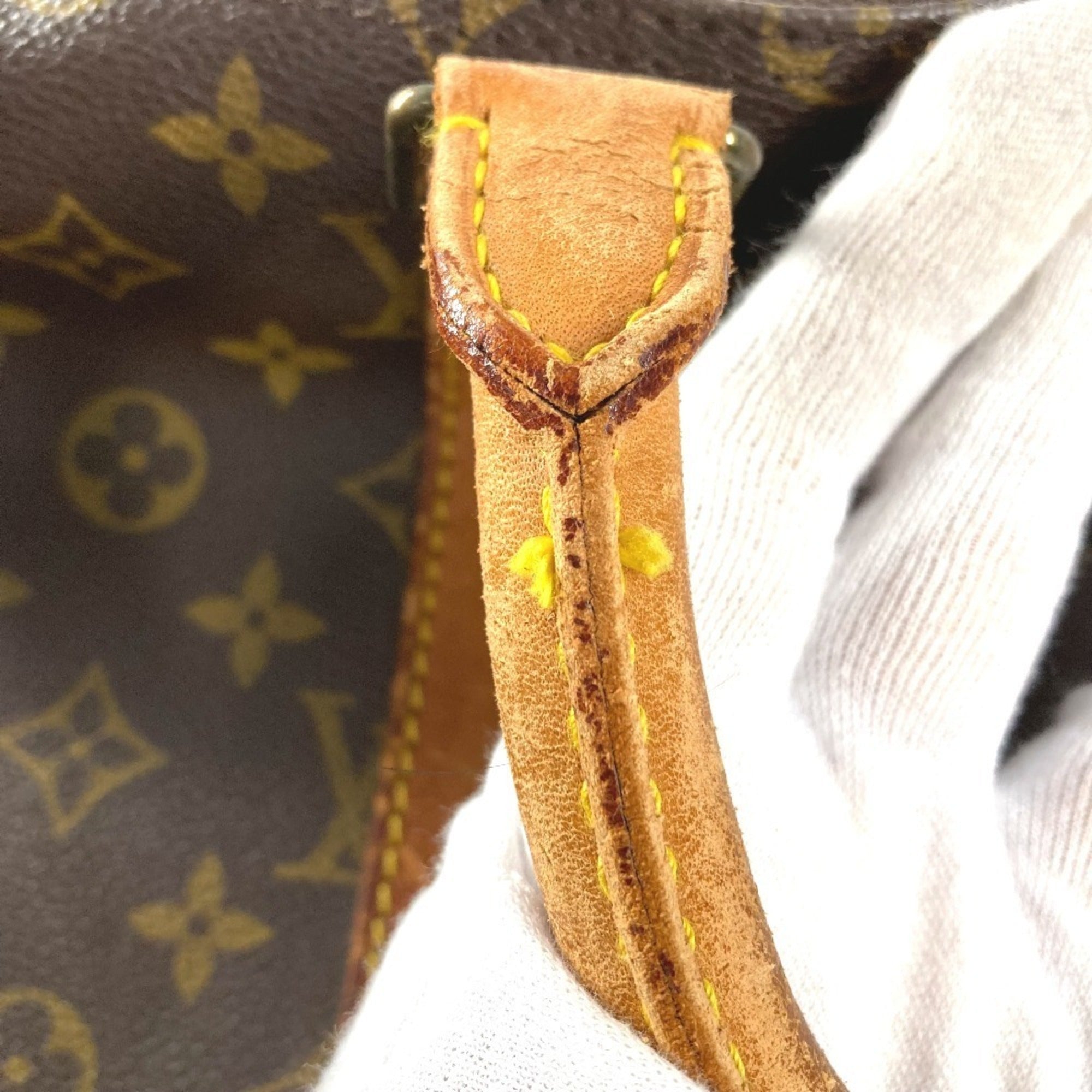 Louis Vuitton Brown Monogram Canvas Boston Bag Handbag (Pre-Owned)