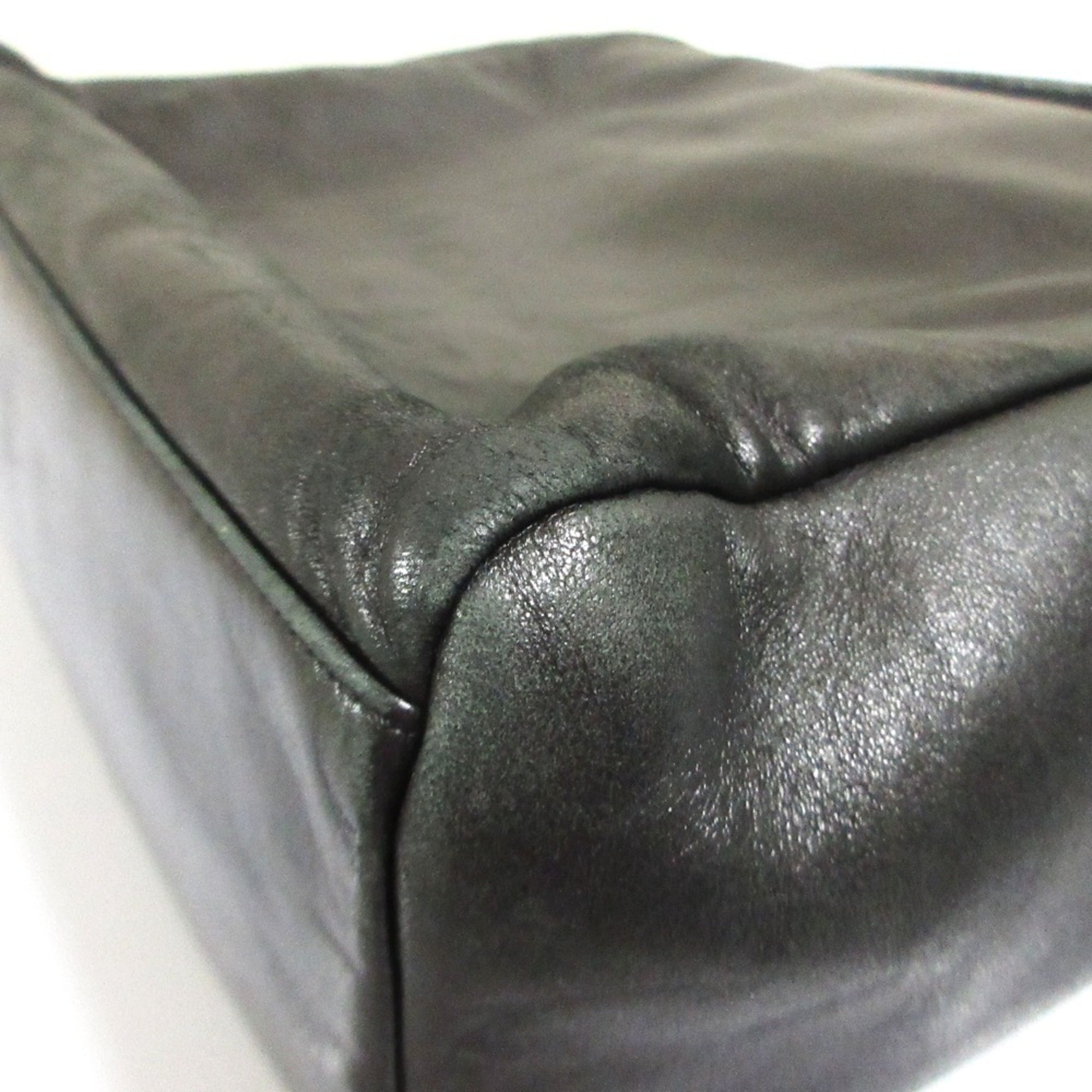Prada Black Nappa Leather Tote Bag (Pre-Owned)