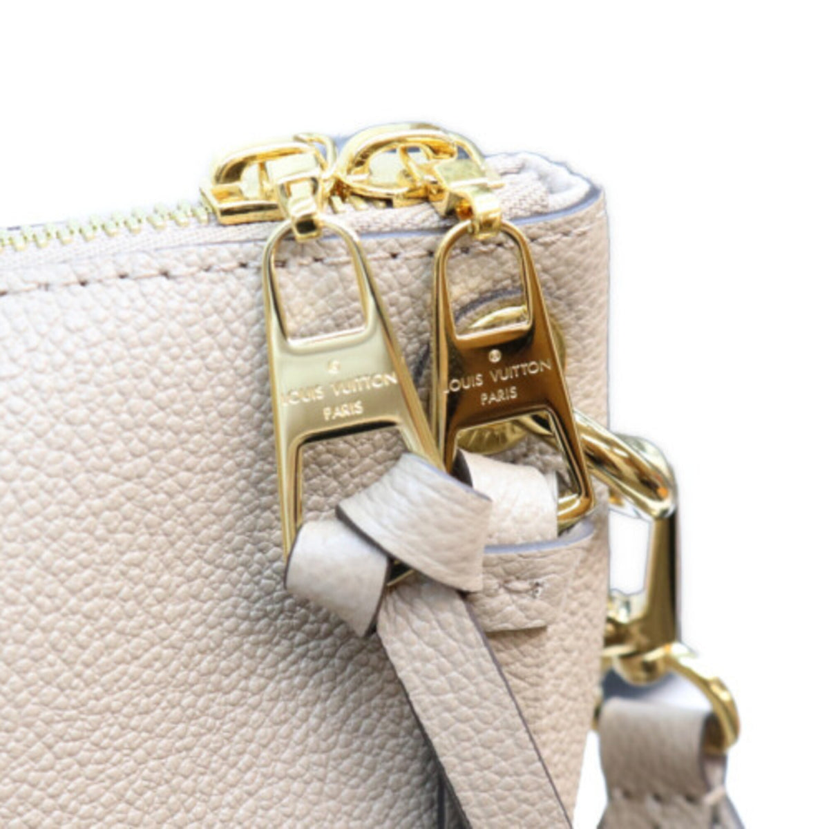 Louis Vuitton Beige Monogram Empreinte Shoulder Bag (Pre-Owned)