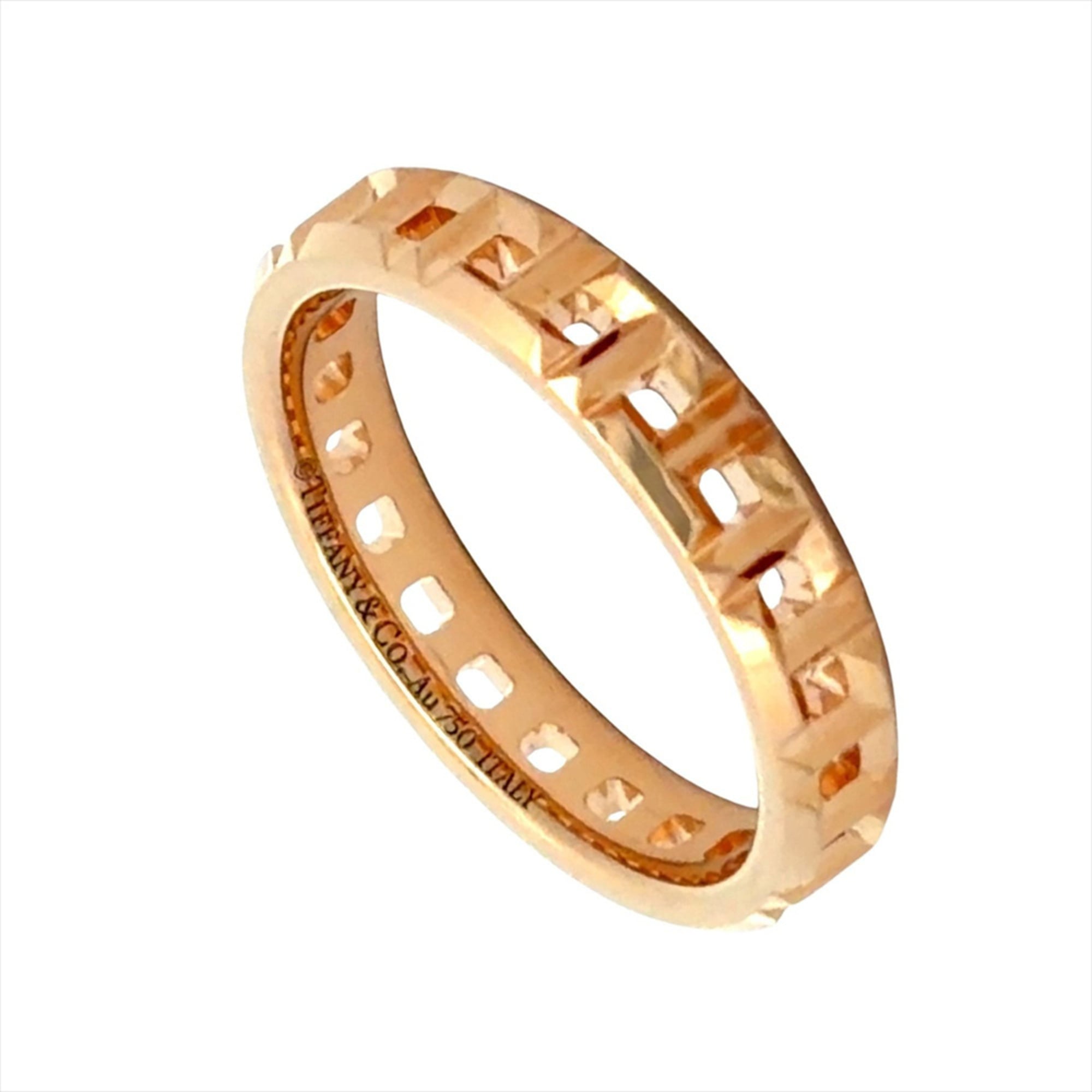 Tiffany Pink Gold (18K) Band Ring (Pre-Owned)