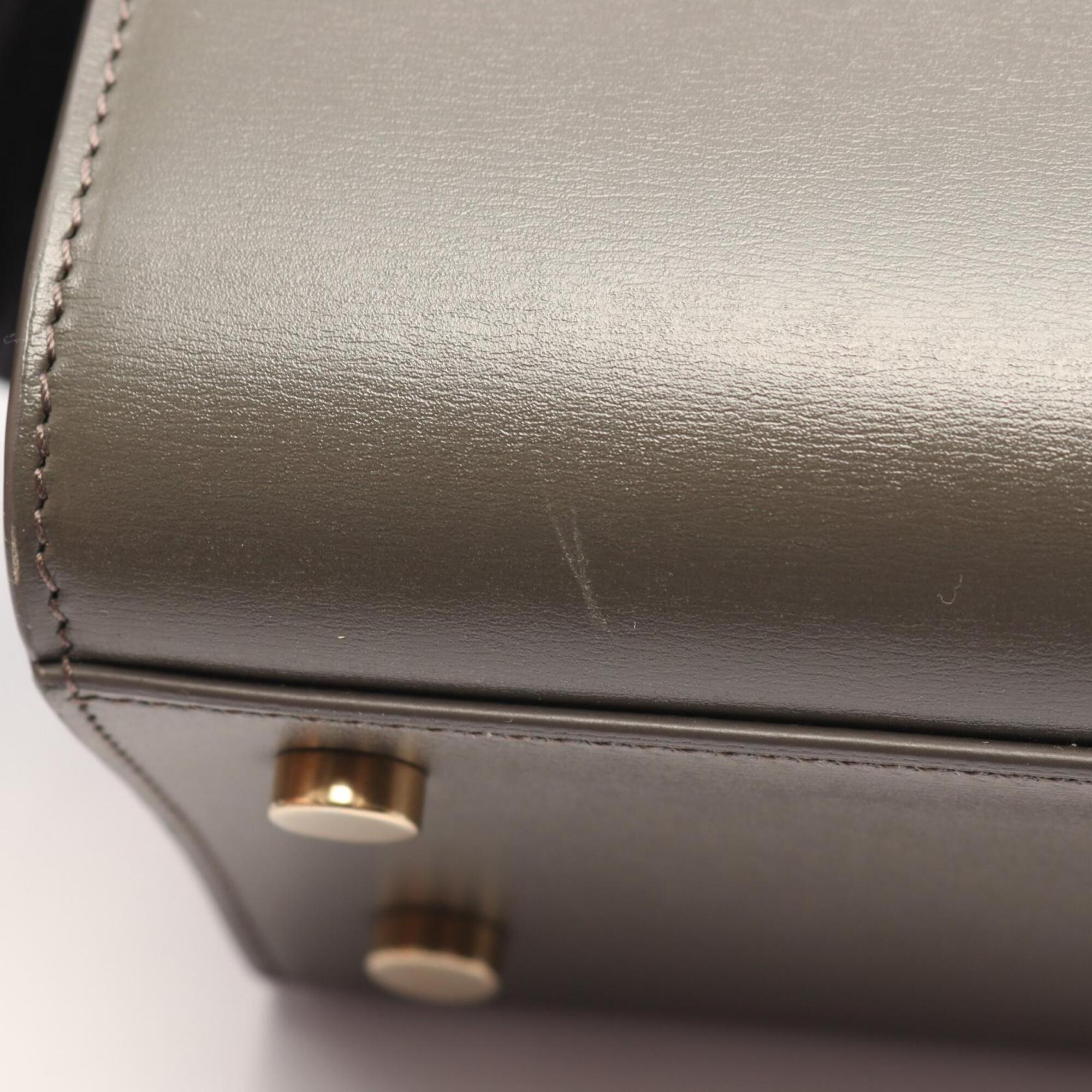Saint Laurent Green Leather Handbag (Pre-Owned)