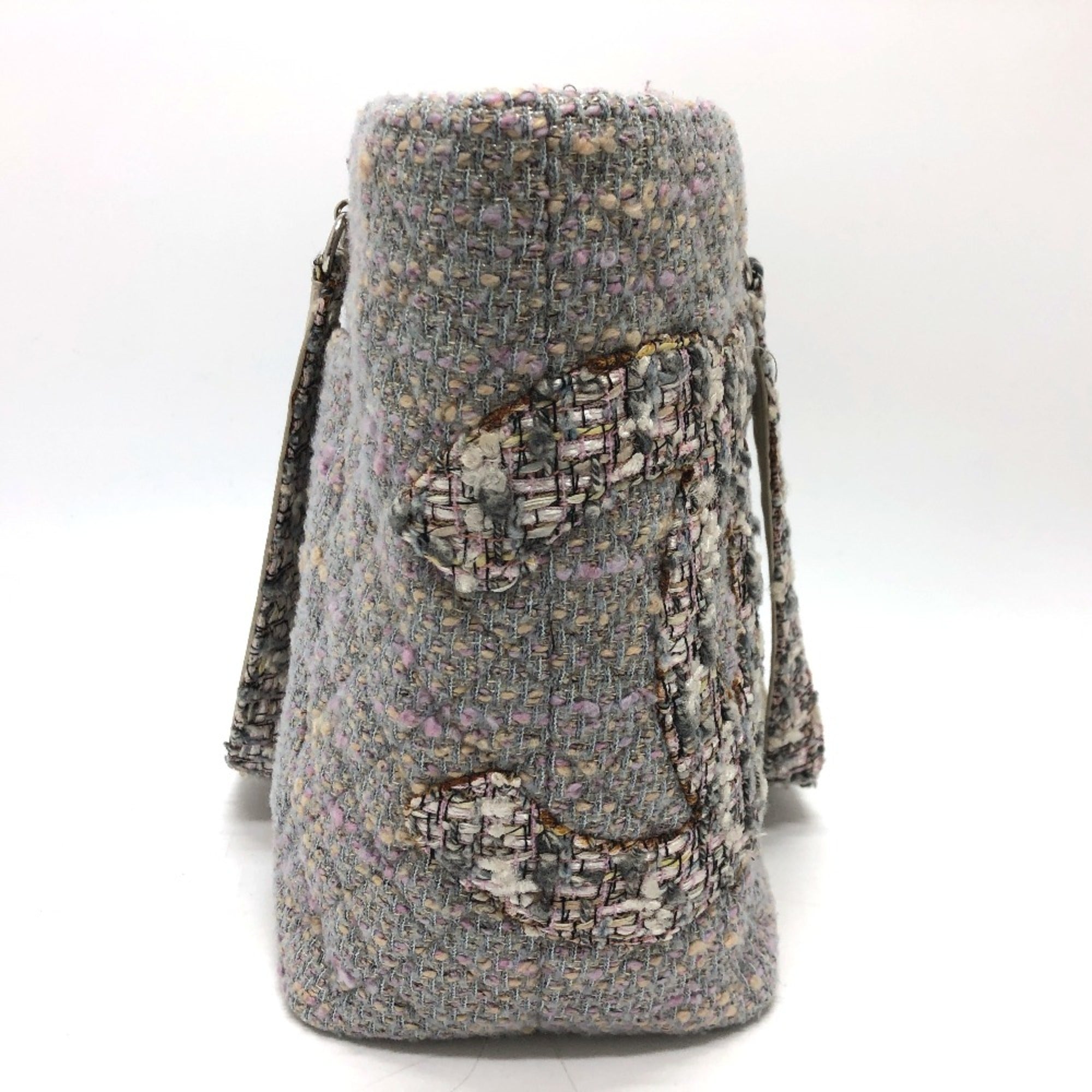 Chanel Purple Tweed Tote Bag (Pre-Owned)