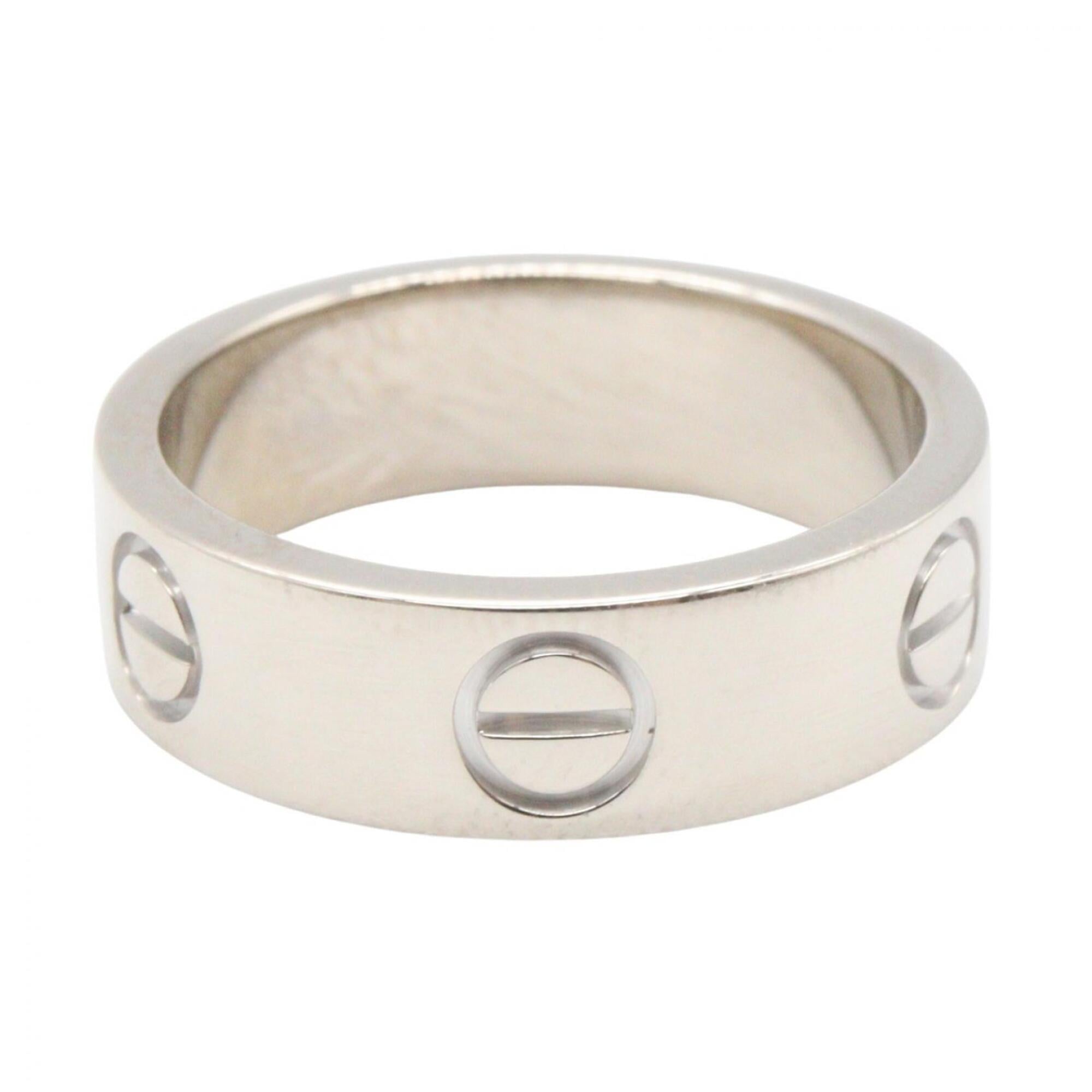 Cartier Silver White Gold (18K) Band Ring (Pre-Owned)