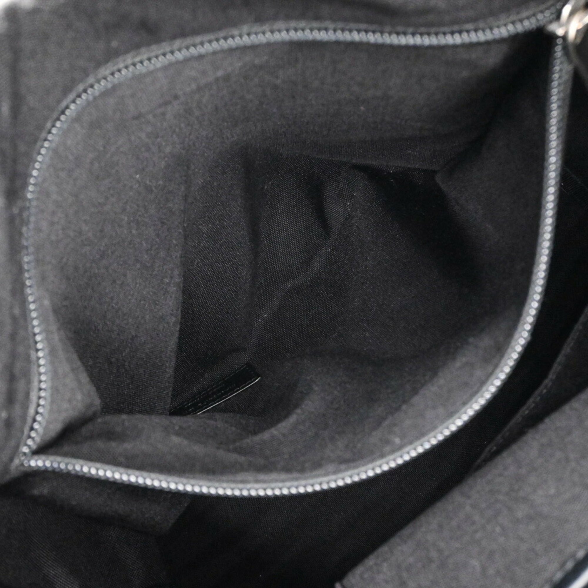 Yves Saint Laurent Black Pvc Backpack (Pre-Owned)