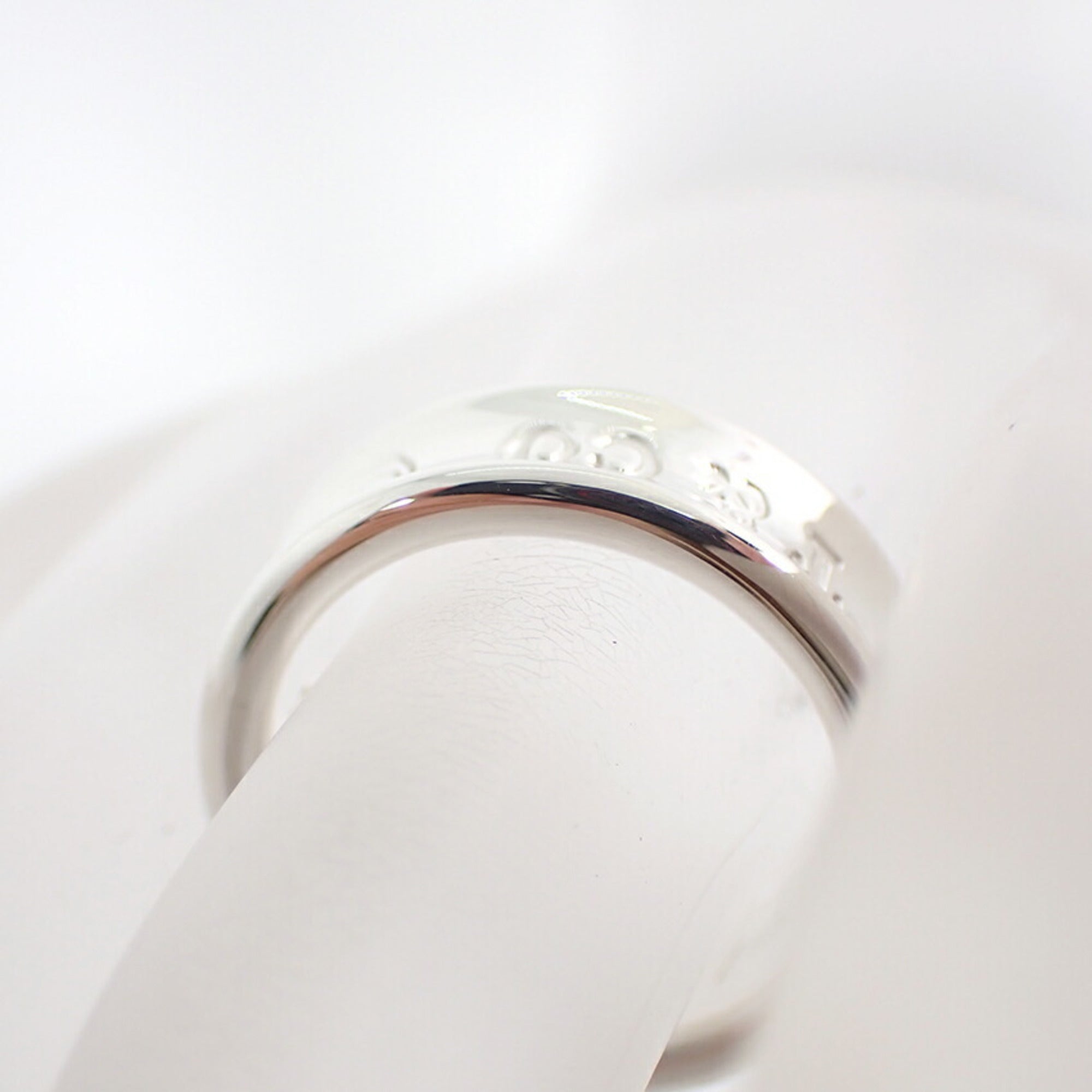 Tiffany Silver Sterling Silver 925 Band Ring (Pre-Owned)