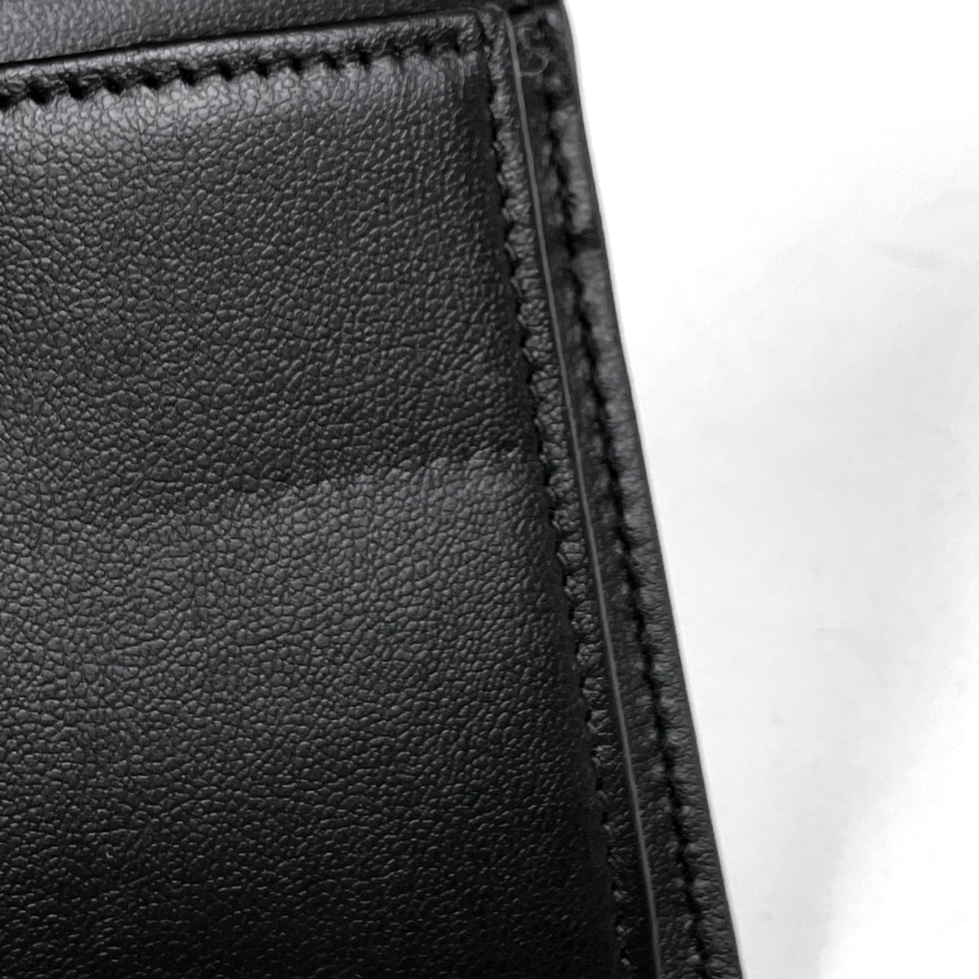 Christian Dior Black Leather Wallet (Bi-Fold) (Pre-Owned)