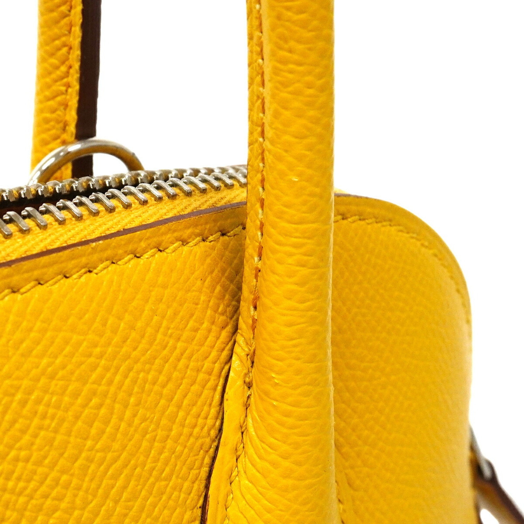 Hermes Yellow Epsom Leather Handbag (Pre-Owned)