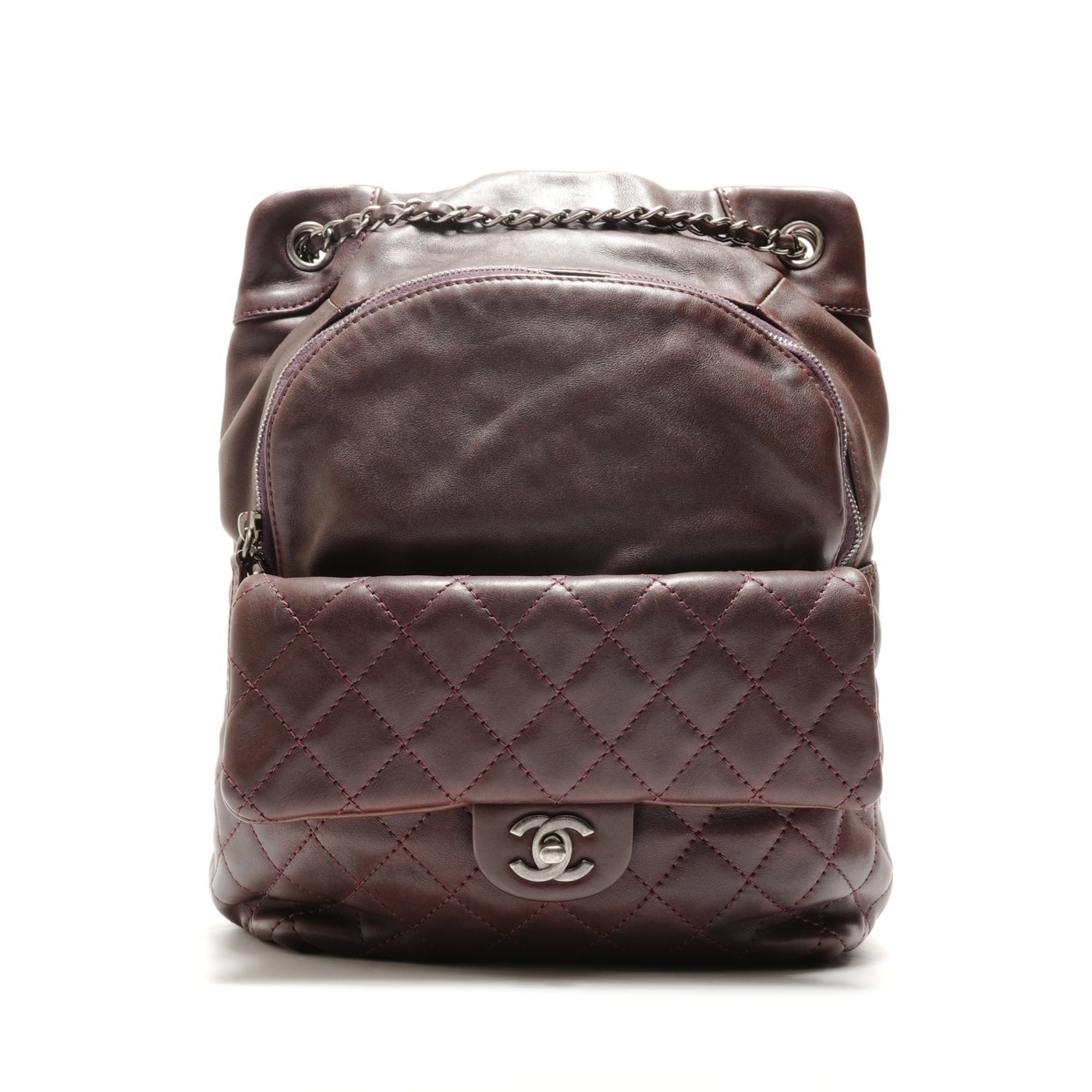 Chanel Brown Backpack (Pre-Owned)