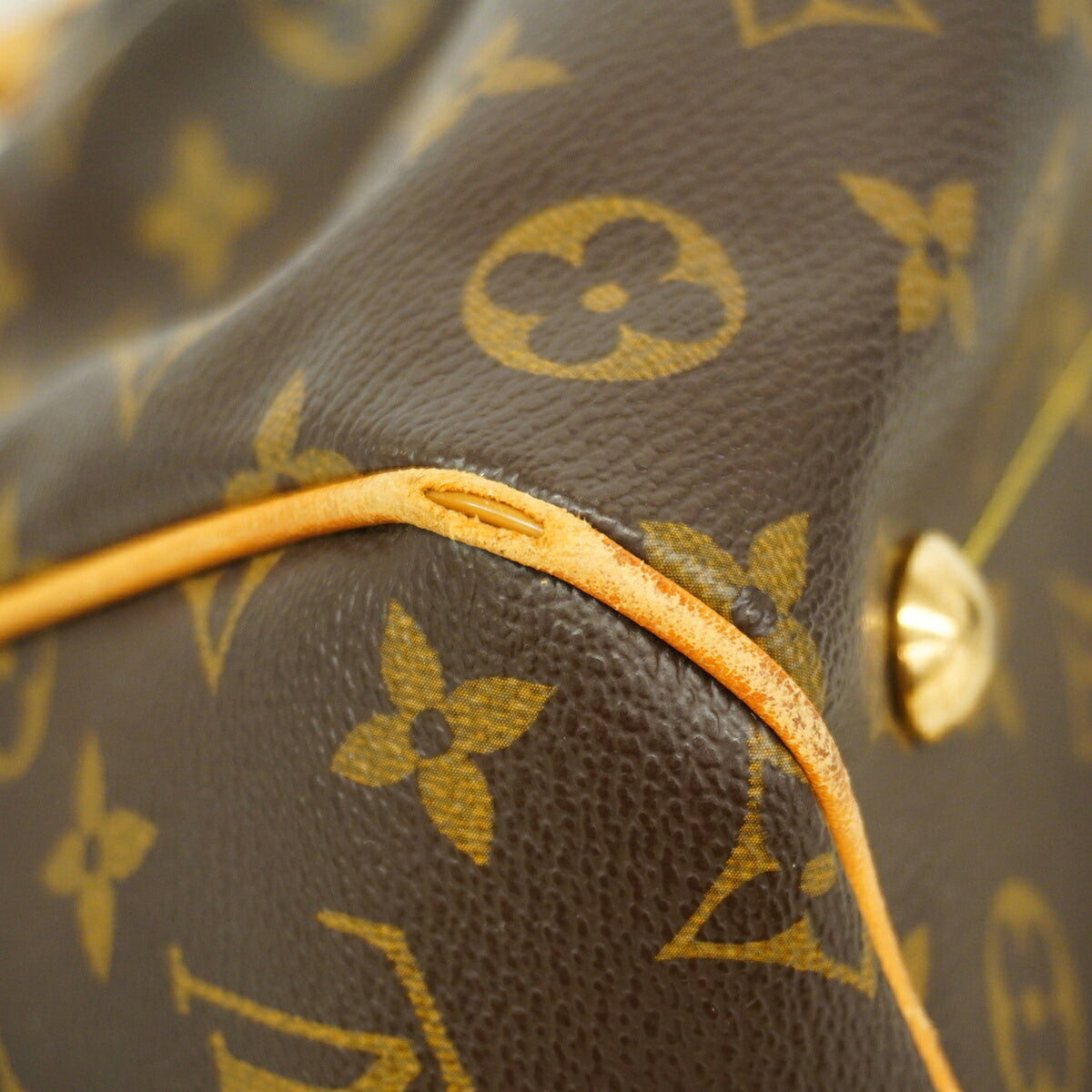 Louis Vuitton Brown Handbag (Pre-Owned)