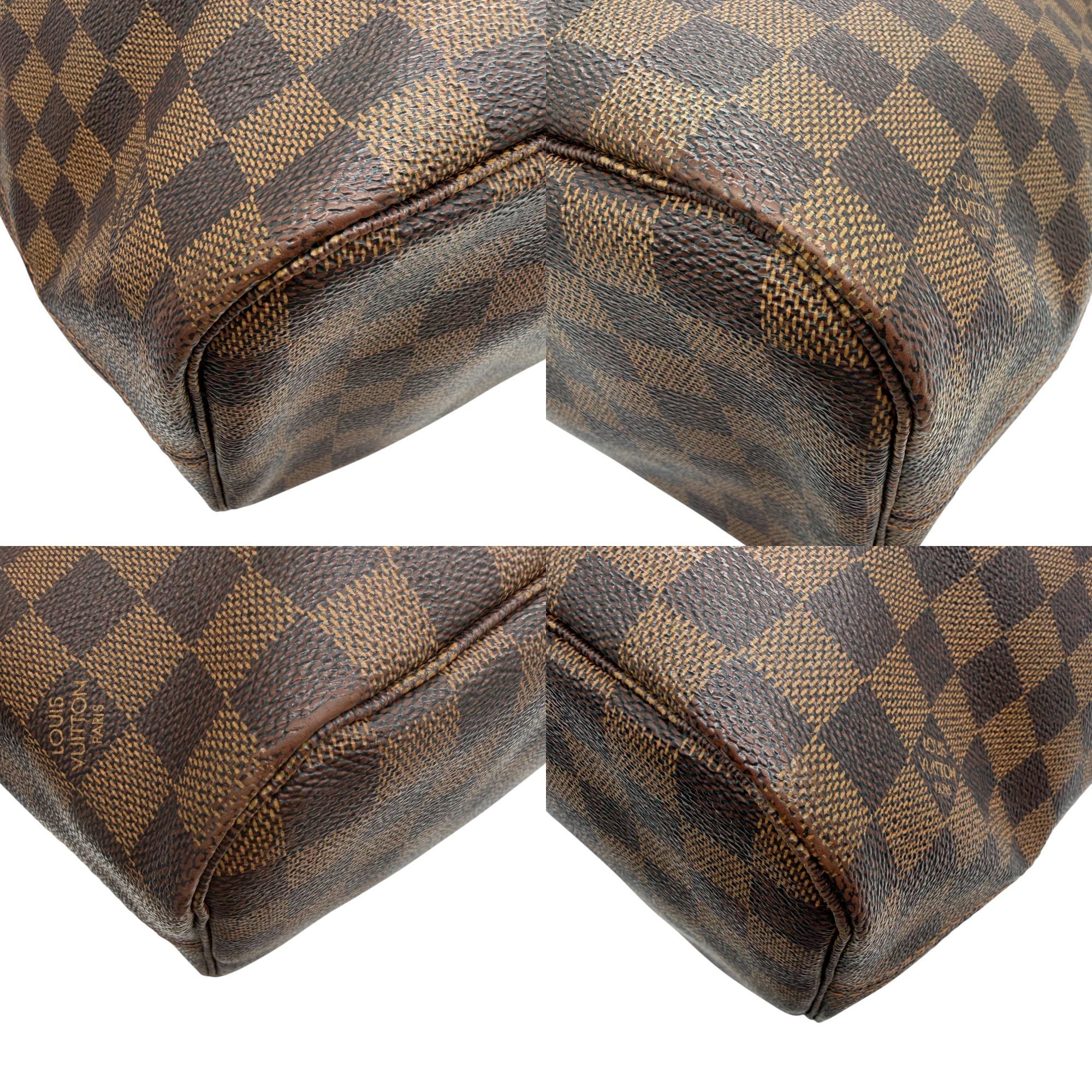 Louis Vuitton Damier Brown Damier Canvas Shoulder Bag Tote Bag (Pre-Owned)