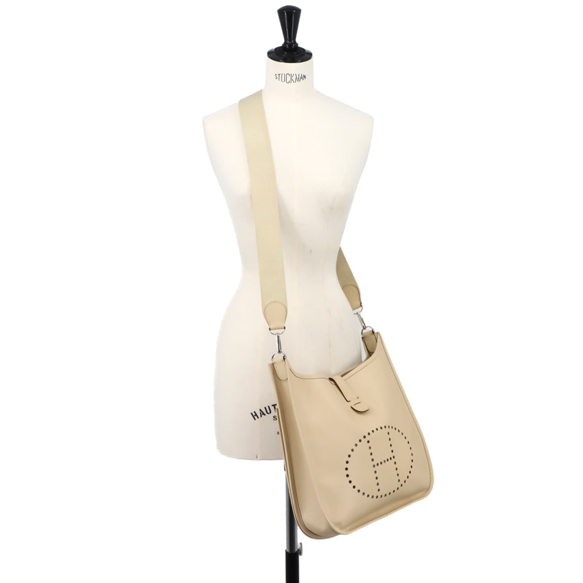 Hermes Parchemin Epsom Leather Handbag Shoulder Bag (Pre-Owned)