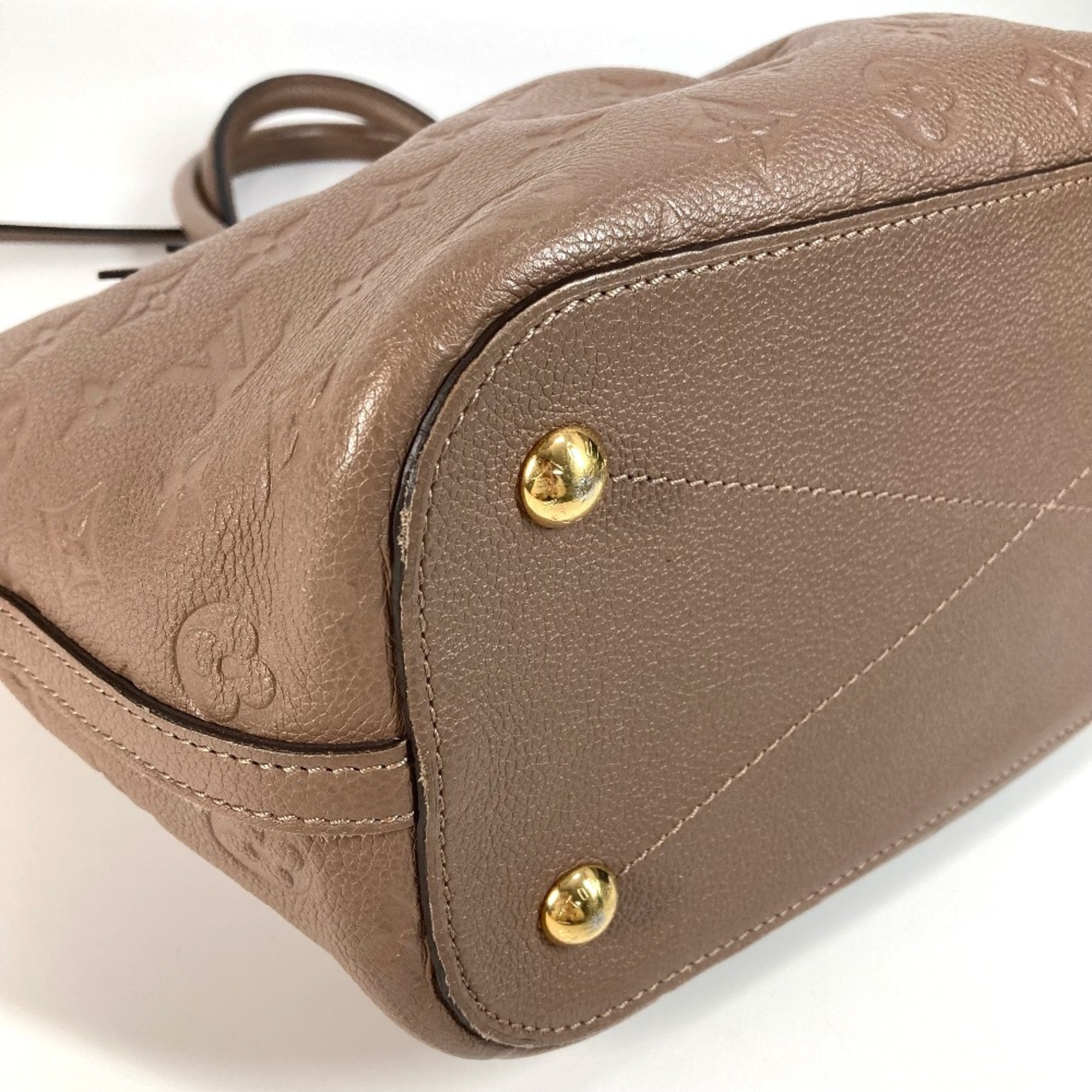 Louis Vuitton Monogram Empreinte Beige Monogram Empreinte Handbag Shoulder Bag (Pre-Owned)