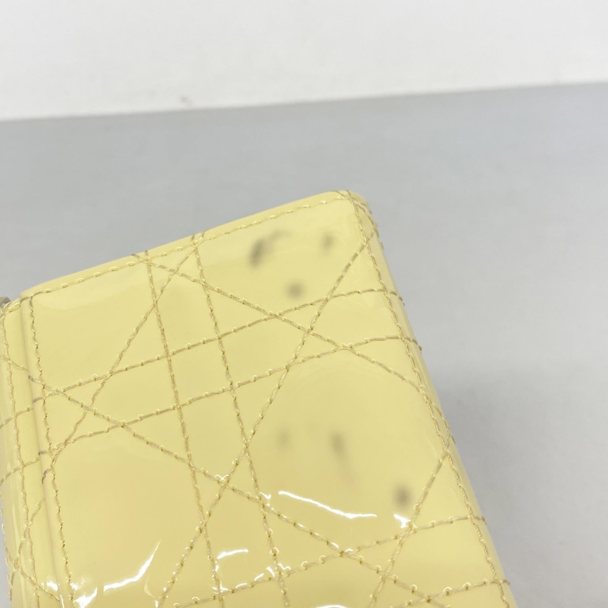 Christian Dior Ivory Wallet (Tri-Fold) (Pre-Owned)