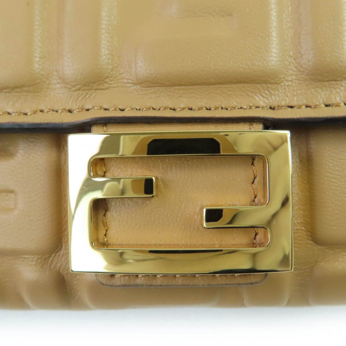 Fendi Brown Leather Long Wallet (Bi-Fold) (Pre-Owned)