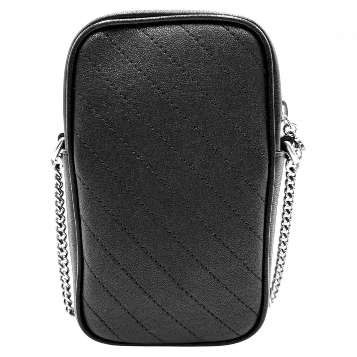 Gucci Black Leather Pochette Shoulder Bag (Pre-Owned)