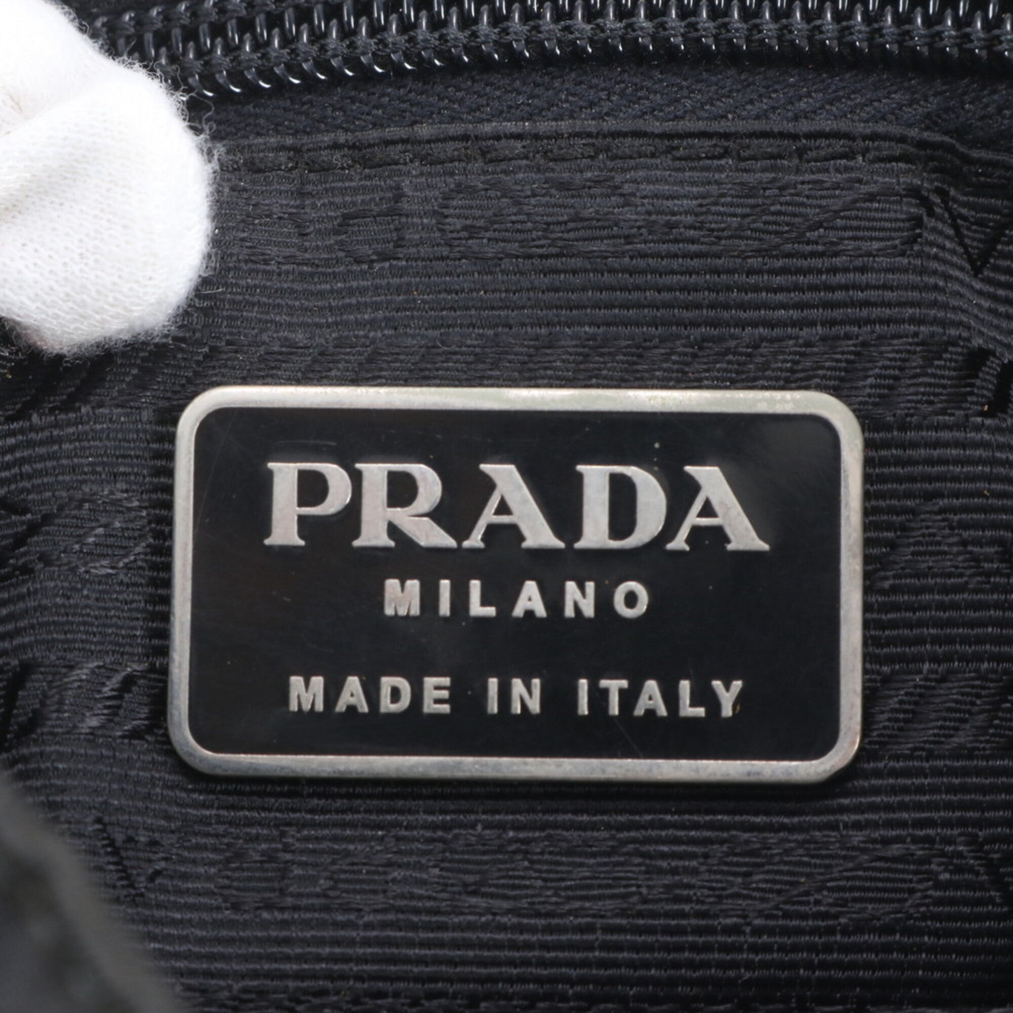 Prada Black Backpack Shoulder Bag (Pre-Owned)