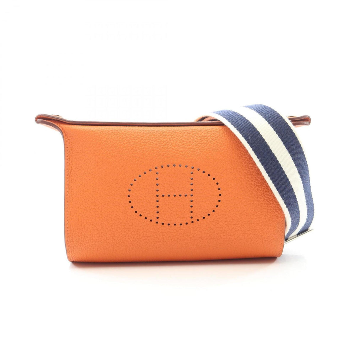 Hermes Orange Togo Leather Handbag Shoulder Bag (Pre-Owned)