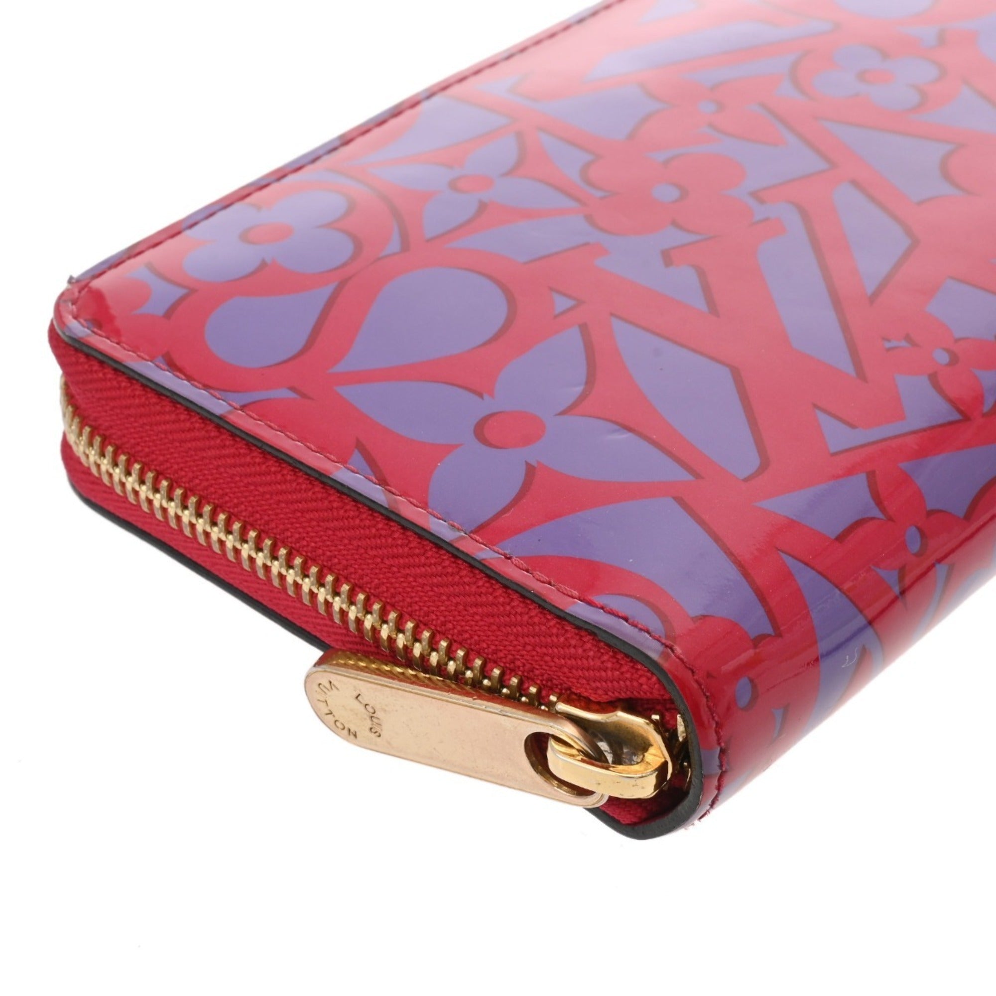 Louis Vuitton Indian Rose Vernis Long Wallet (Bi-Fold) (Pre-Owned)