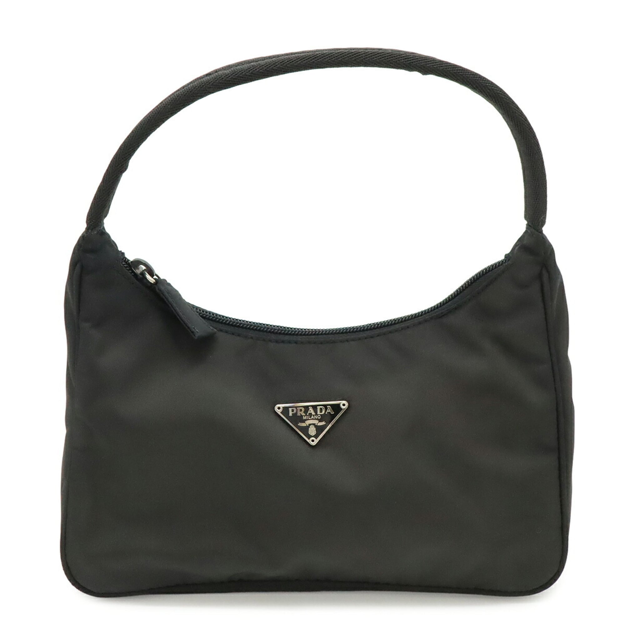 Prada Black Nero Nylon Handbag Pouch (Pre-Owned)