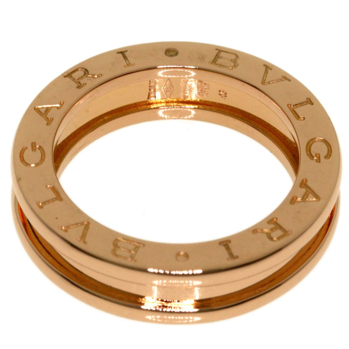 Bvlgari Pink Gold (18K) Band Ring (Pre-Owned)