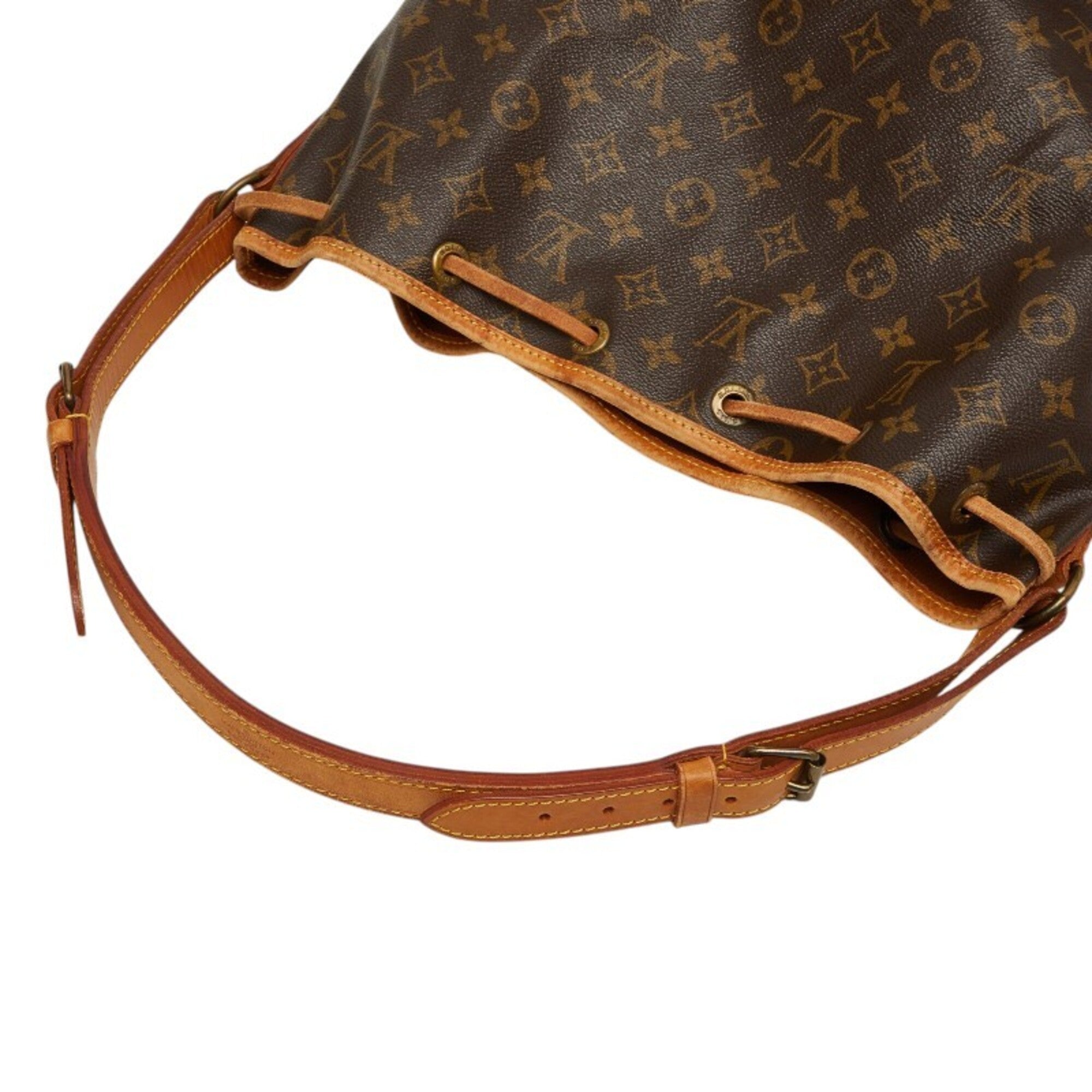 Louis Vuitton Brown Pvc Leather Shoulder Bag (Pre-Owned)