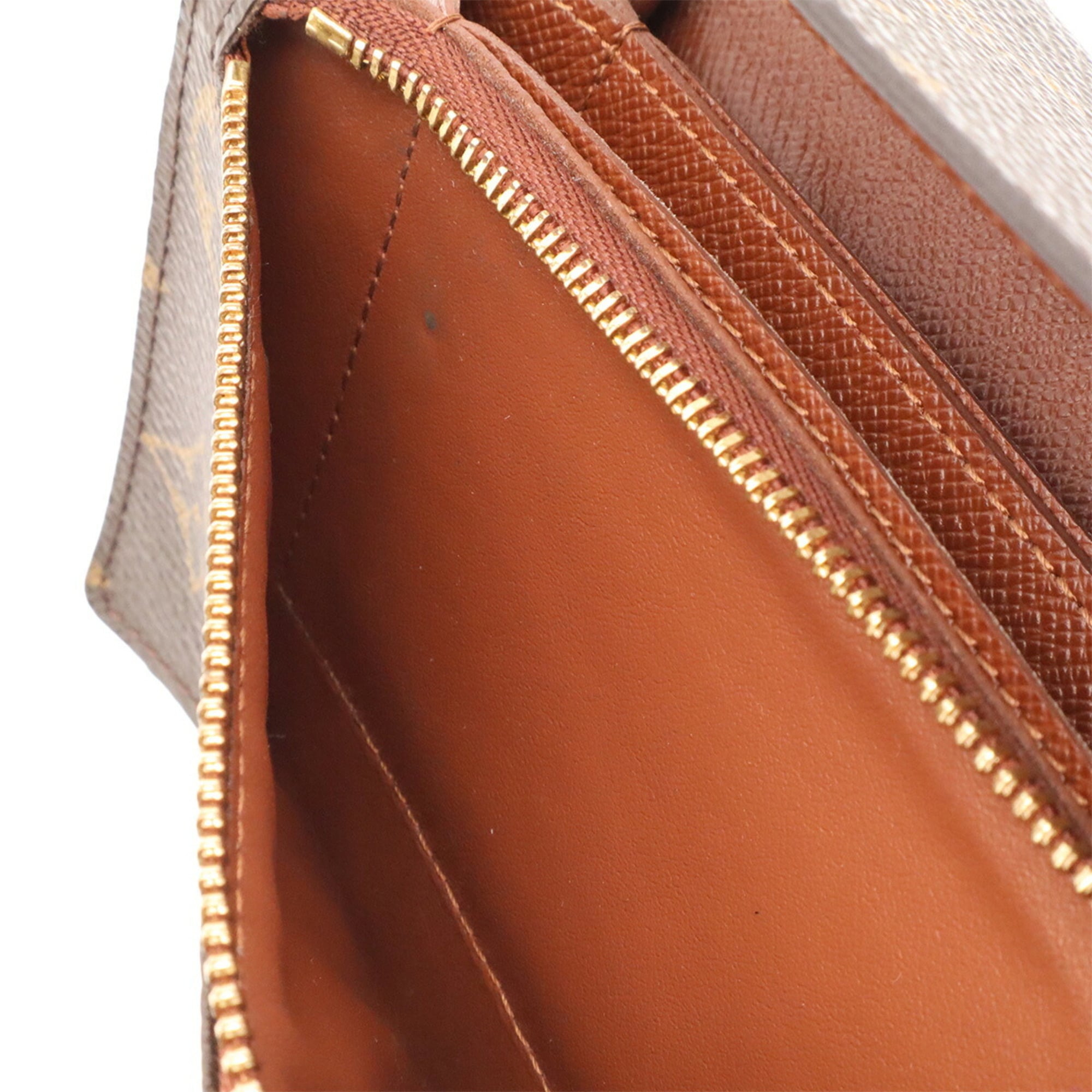 Louis Vuitton Monogram Brown Monogram Monogram Long Wallet (Bi-Fold) (Pre-Owned)