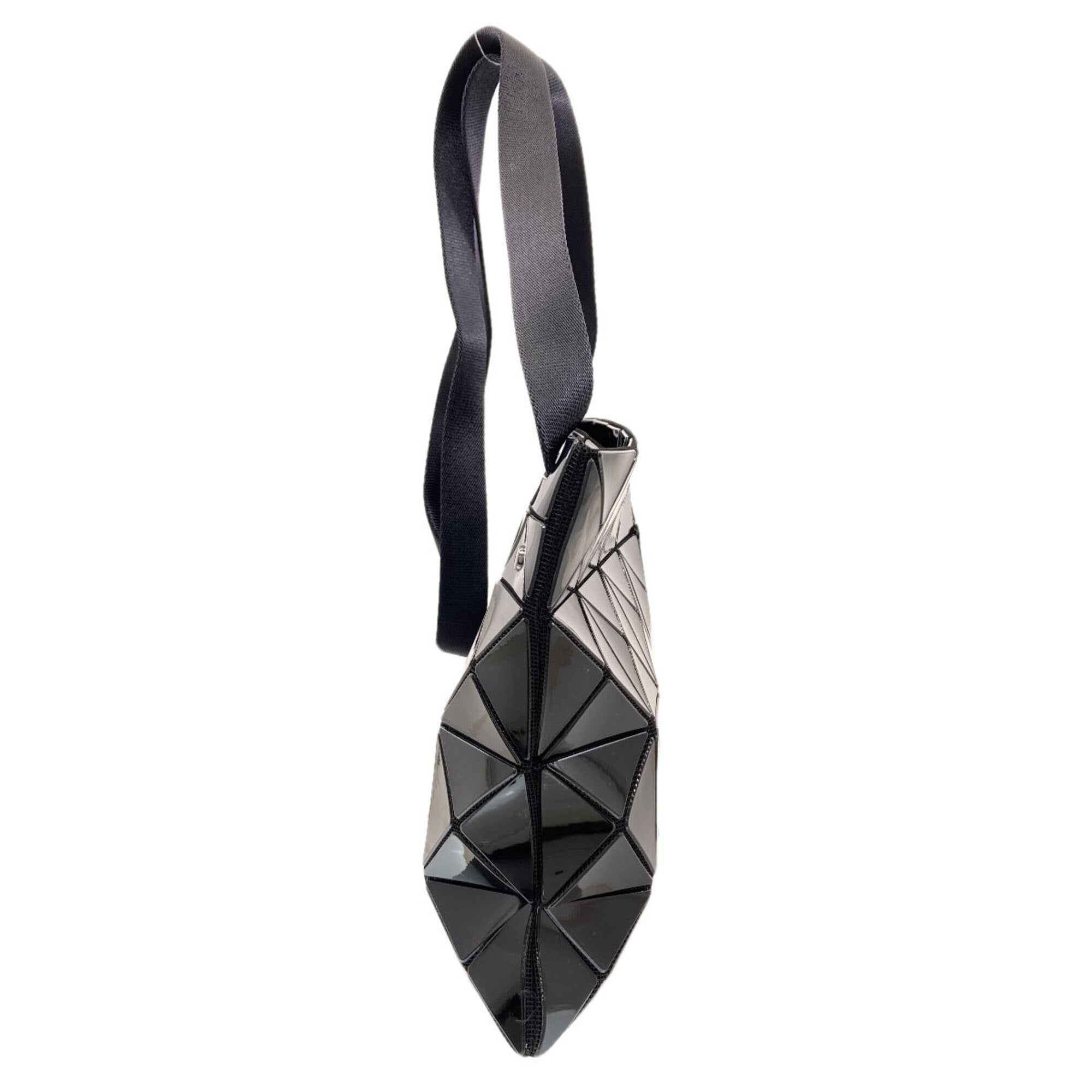Issey Miyake Black Pvc Shoulder Bag (Pre-Owned)