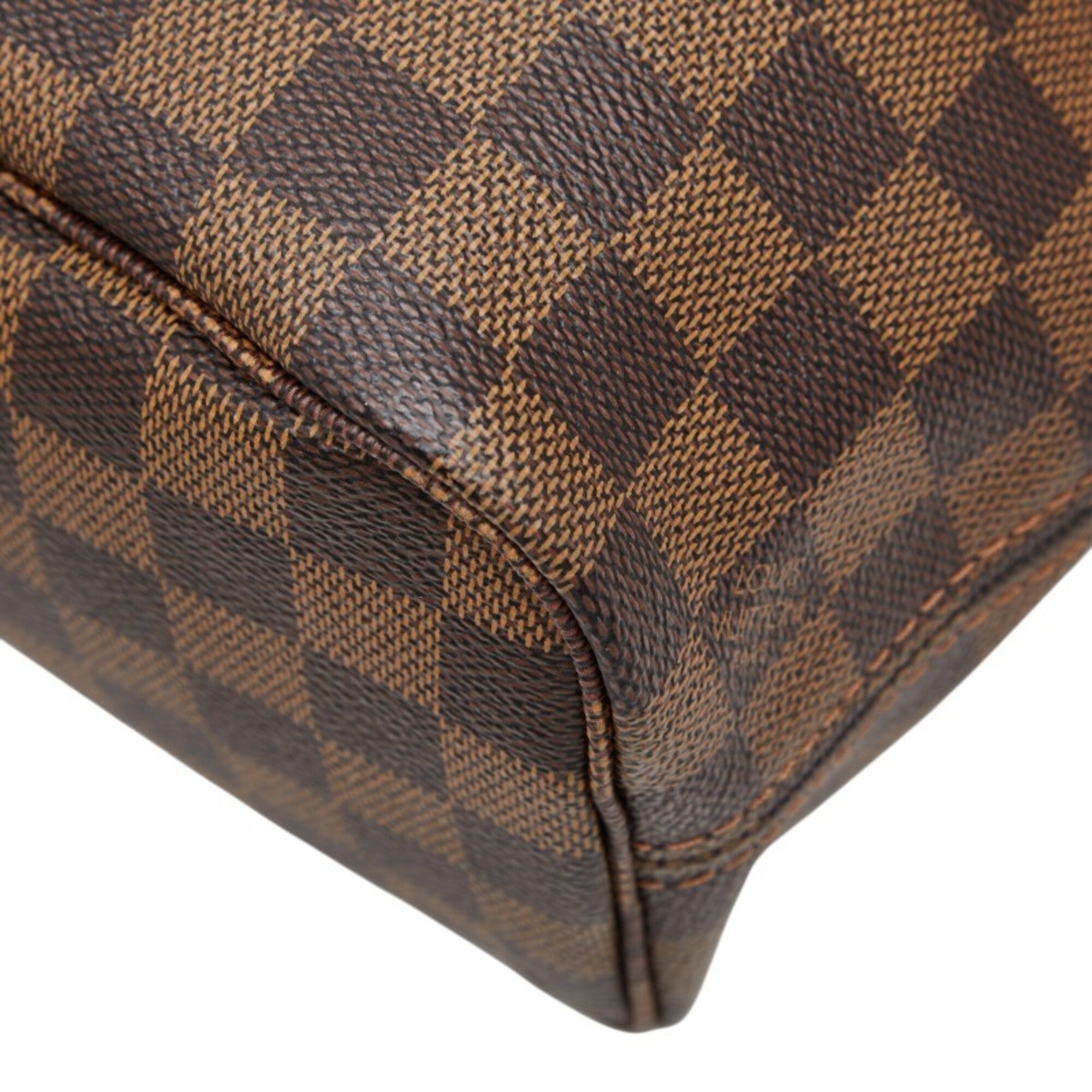 Louis Vuitton Brown Ebene Pvc Leather Handbag Tote Bag (Pre-Owned)