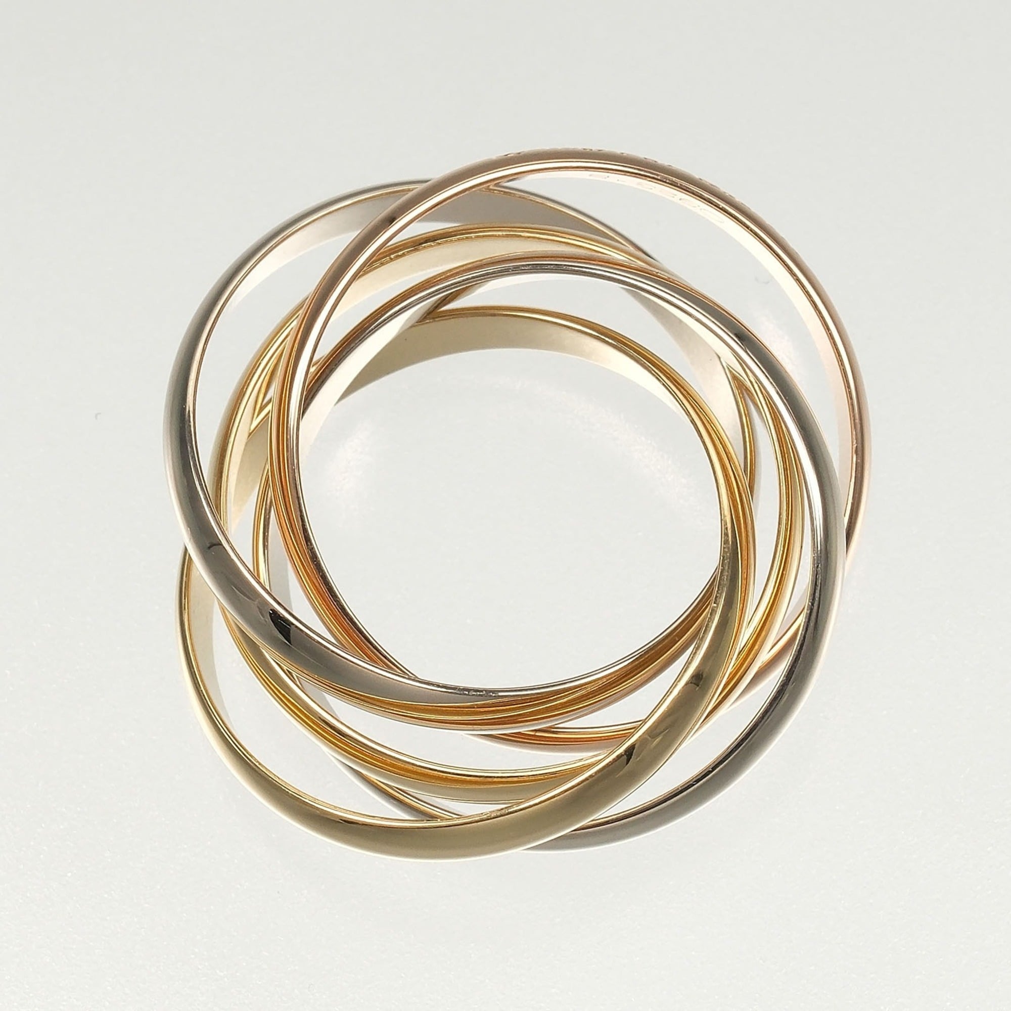 Cartier Yellow Gold (18K) Pink Gold (18K) White Gold (18K) Band Ring (Pre-Owned)