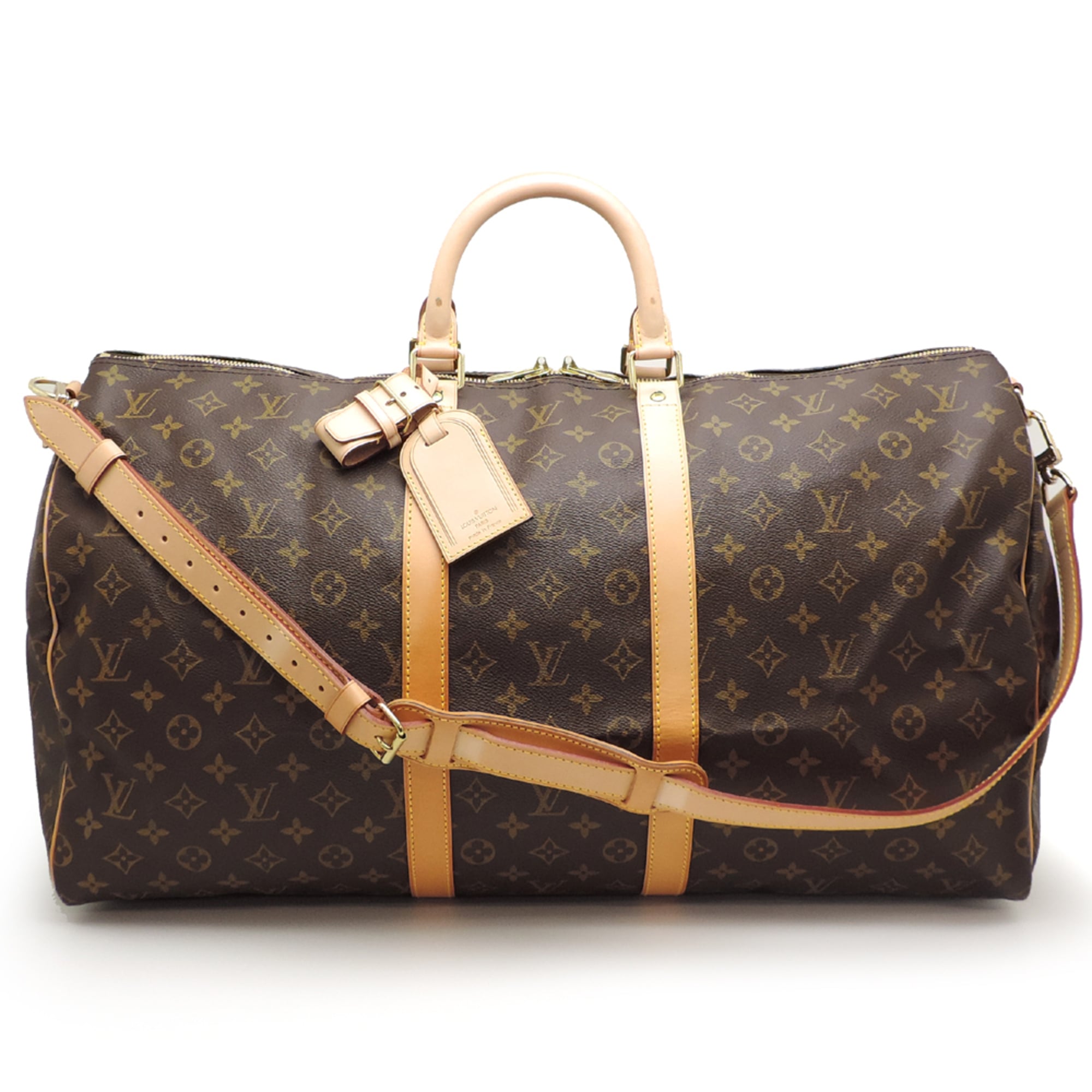 Louis Vuitton Brown Monogram Boston Bag (Pre-Owned)