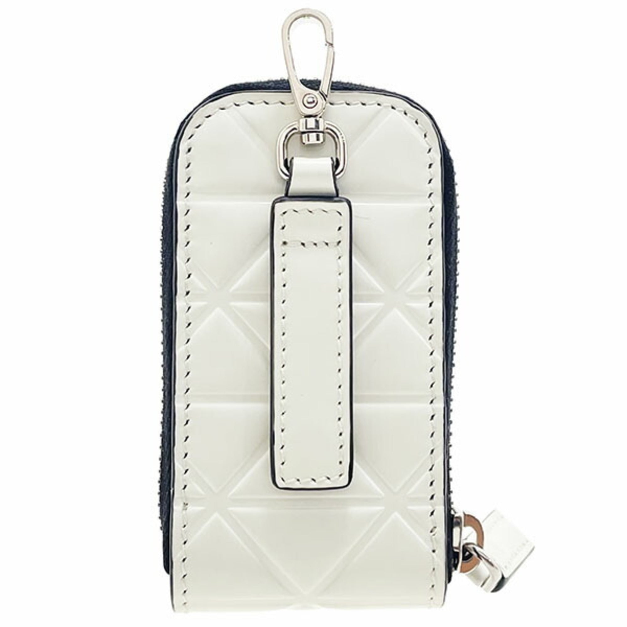 Prada White Leather Pouch (Pre-Owned)