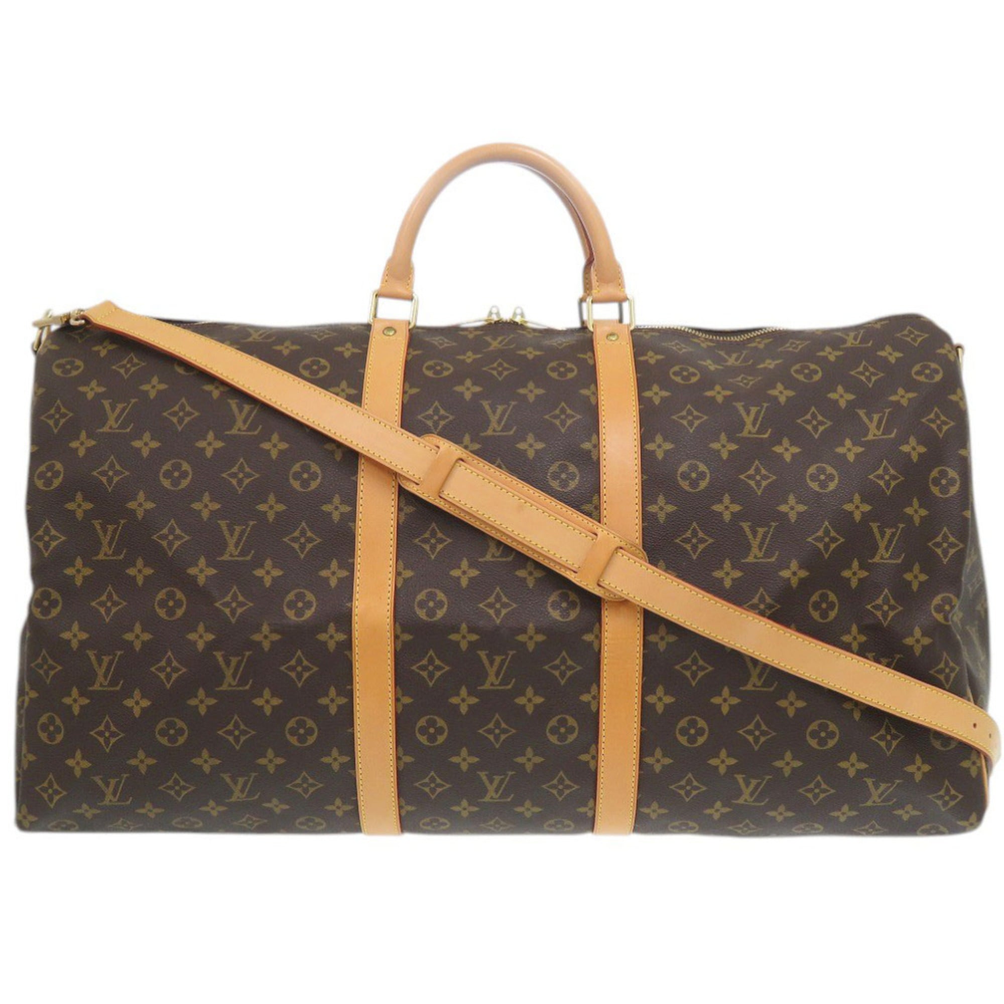 Louis Vuitton Brown Monogram Monogram Boston Bag (Pre-Owned)