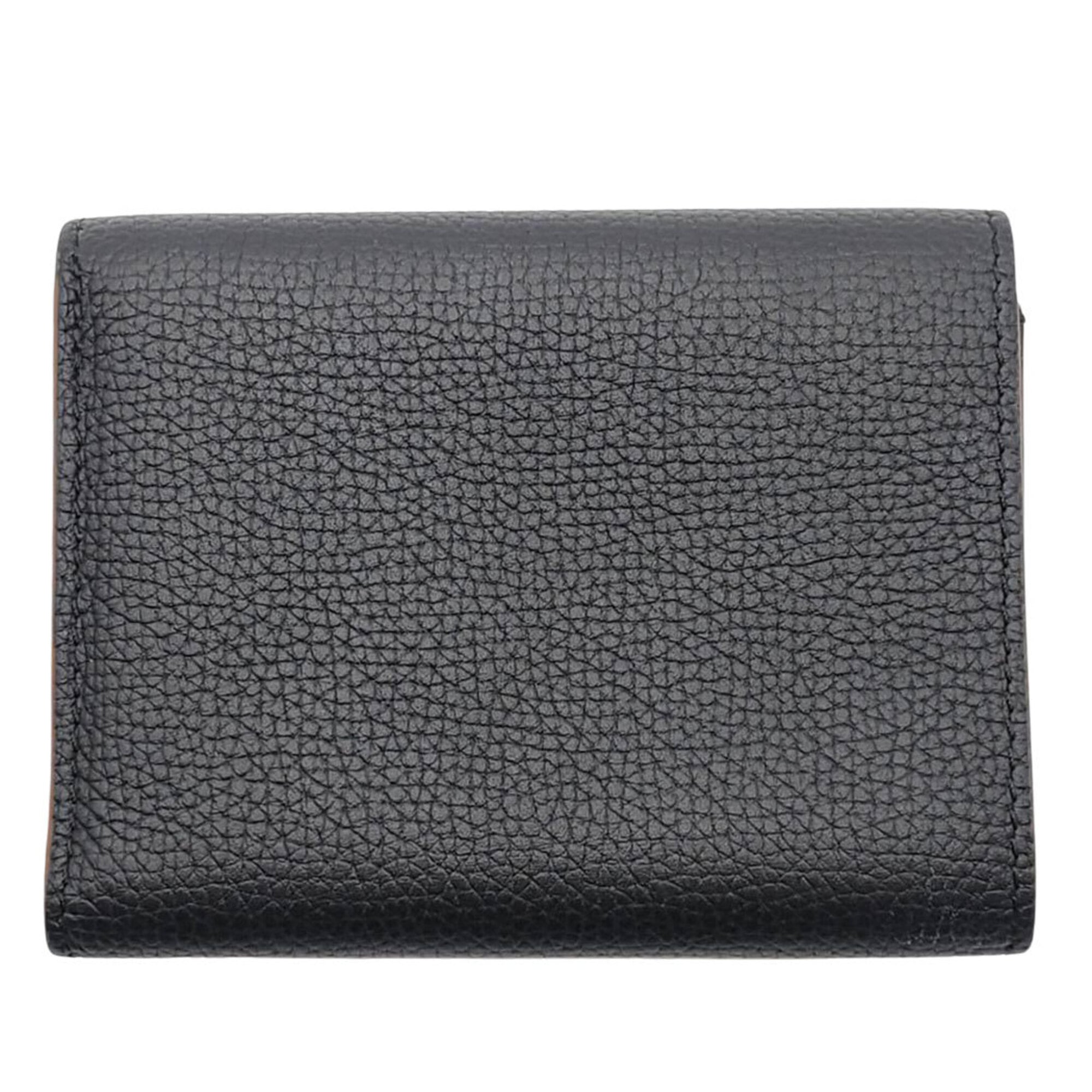 Loewe Black Leather Wallet (Tri-Fold) (Pre-Owned)