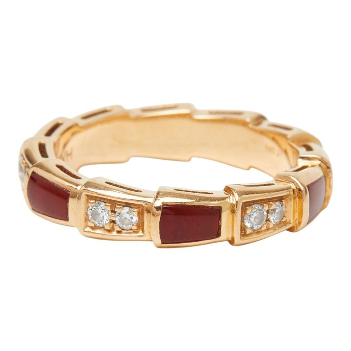 Bvlgari Pink Gold (18K) Band Ring (Pre-Owned)